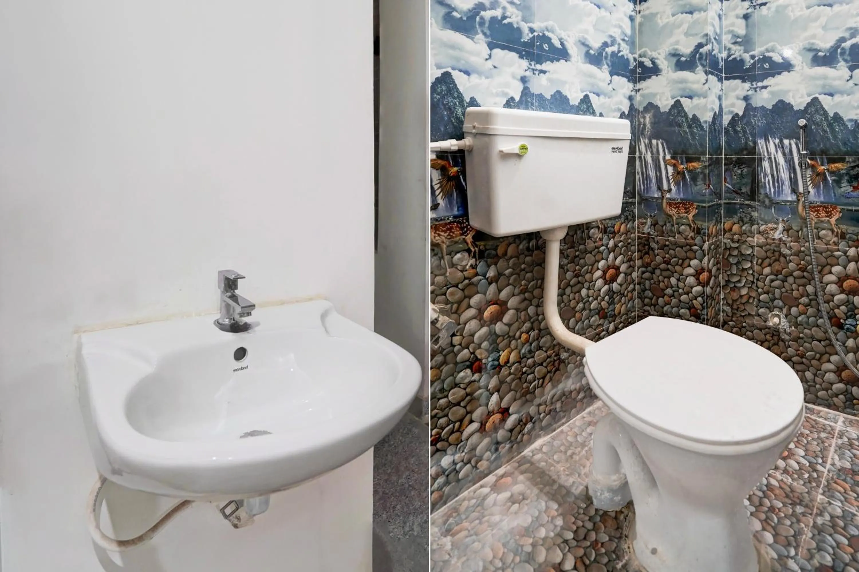 Bathroom in Hotel O by OYO R L PALACE