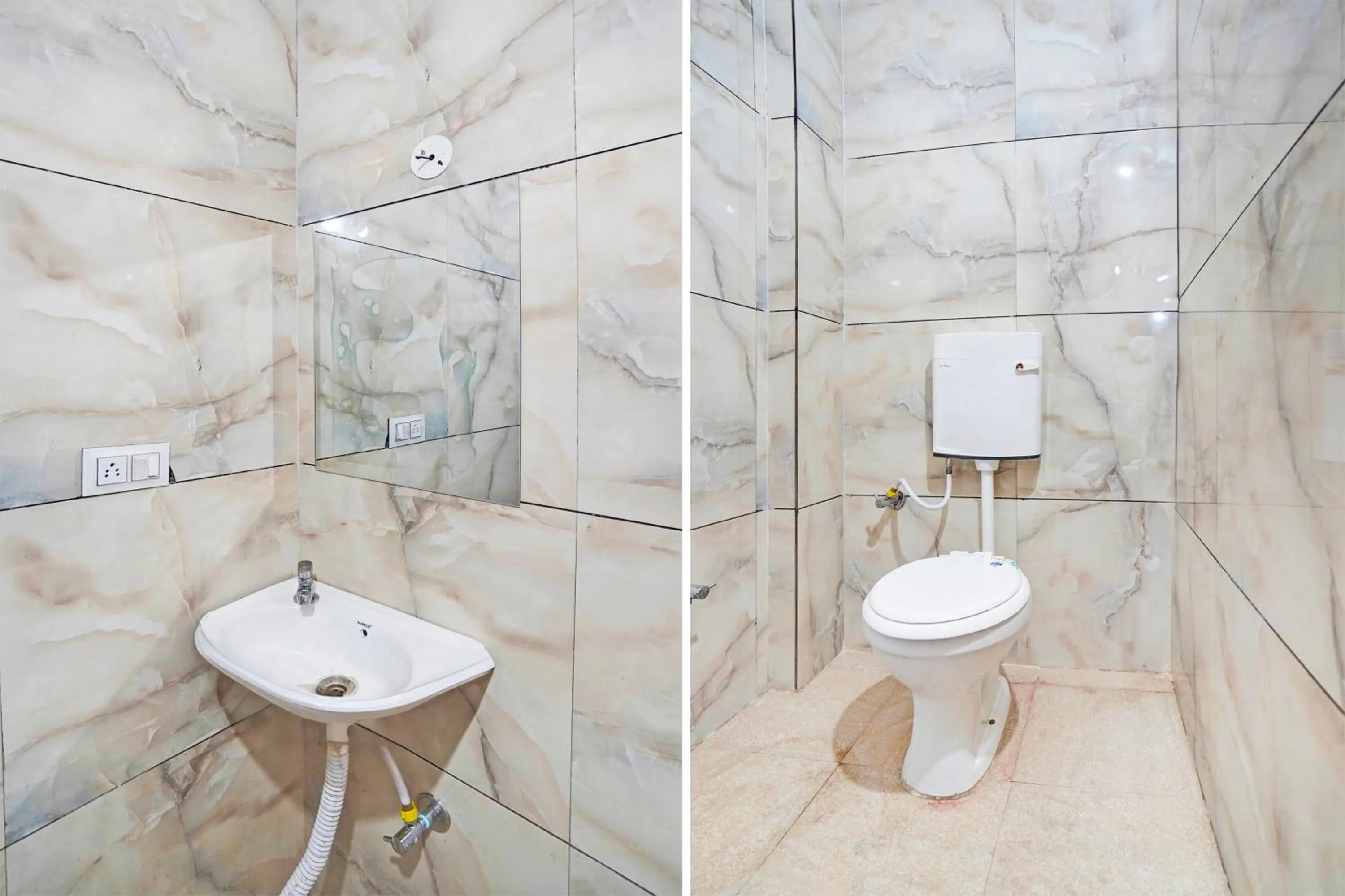 Bathroom in Hotel O Eternity Shivay