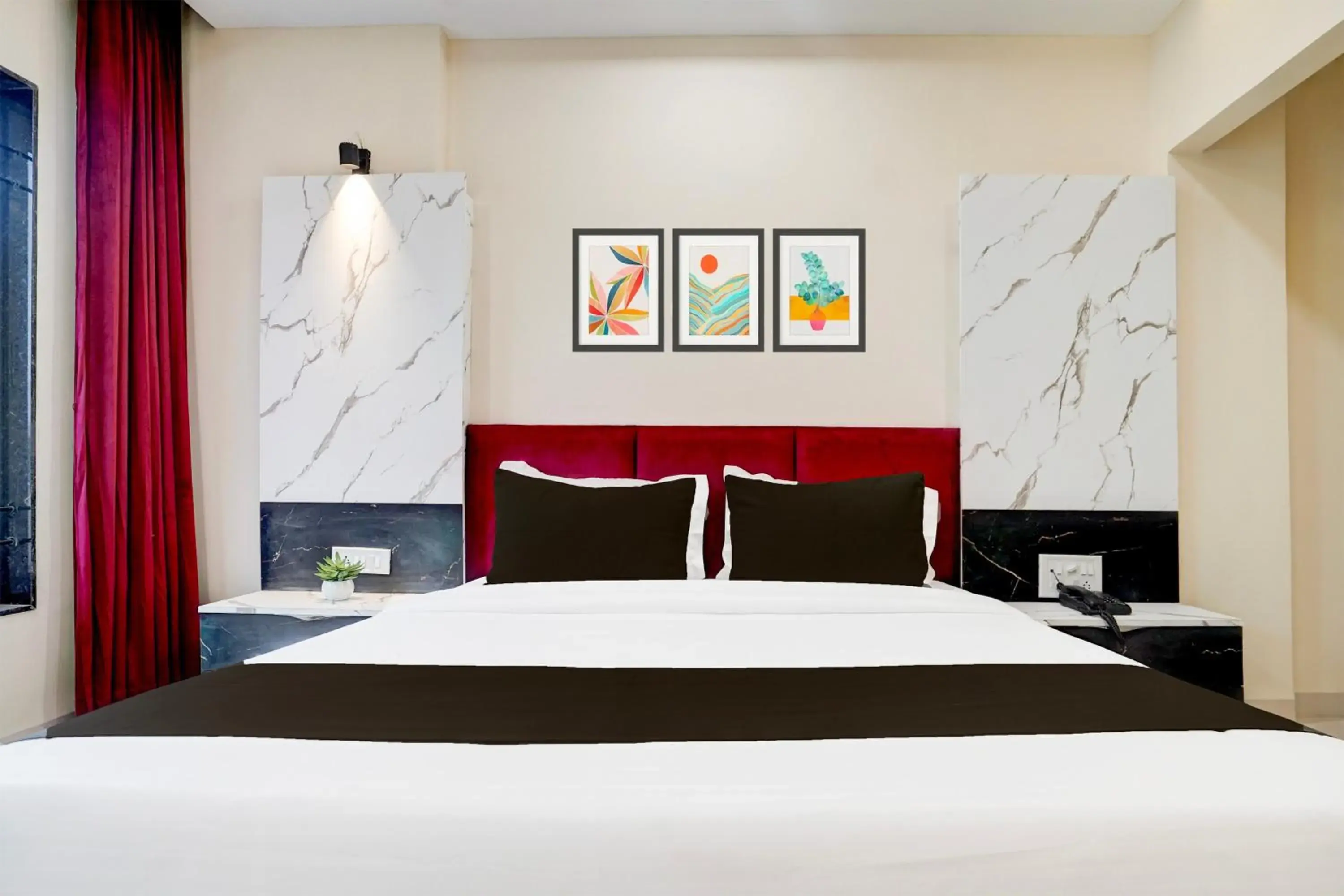 Bedroom, Bed in Hotel O Lakshya Bedroom, Bed in Hotel O Lakshya