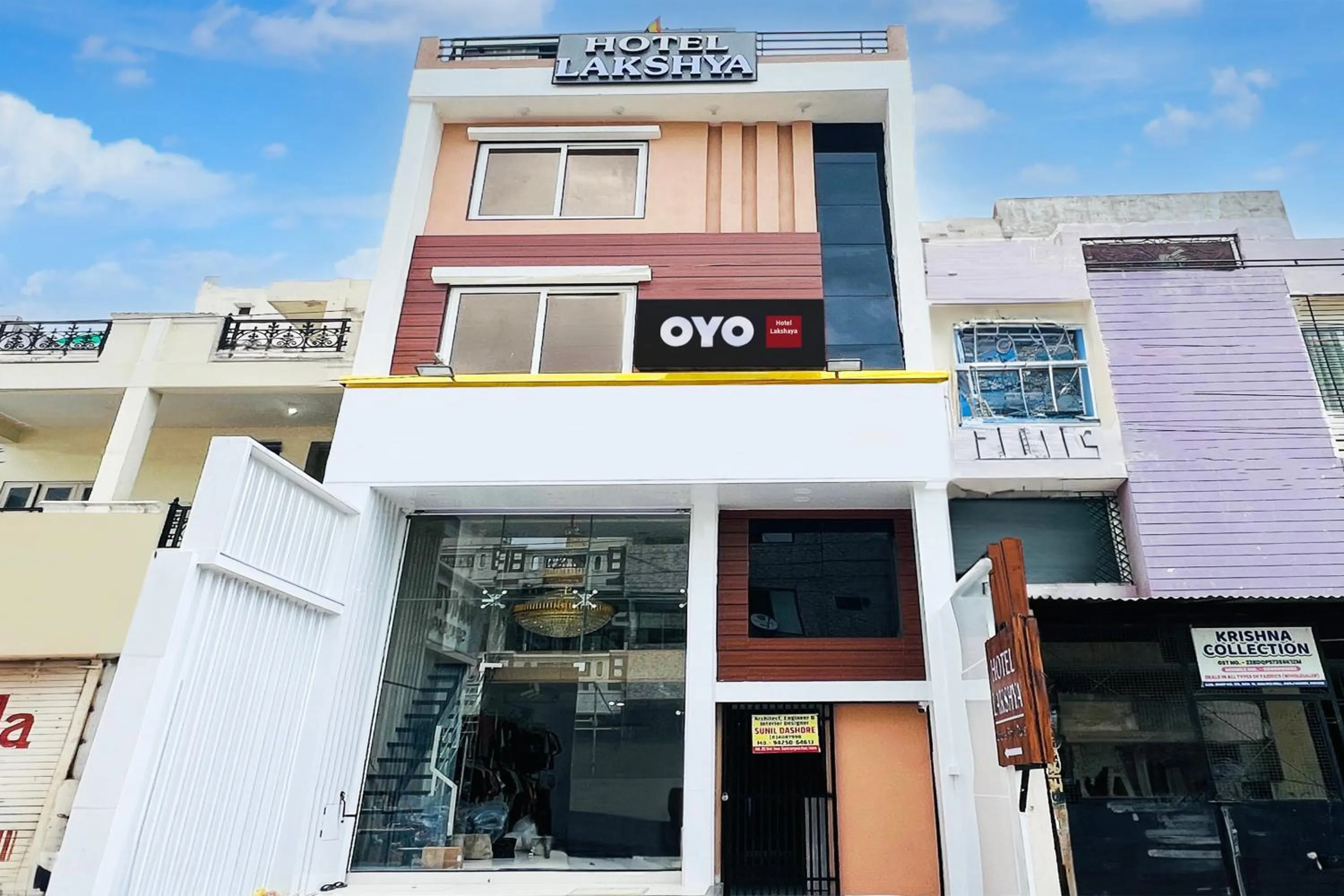 Facade/entrance in Hotel O Lakshya