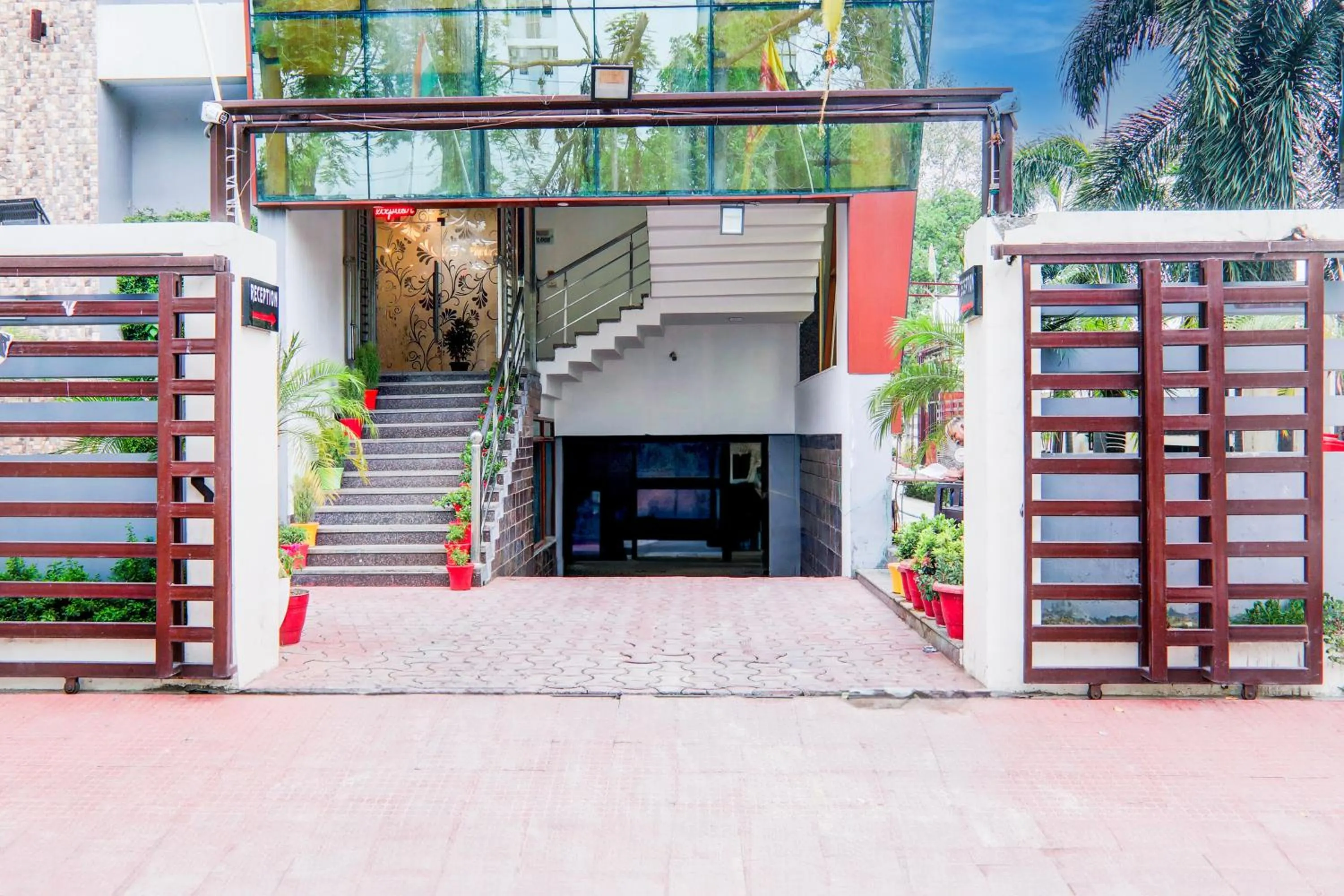 Facade/entrance in Townhouse Sakura