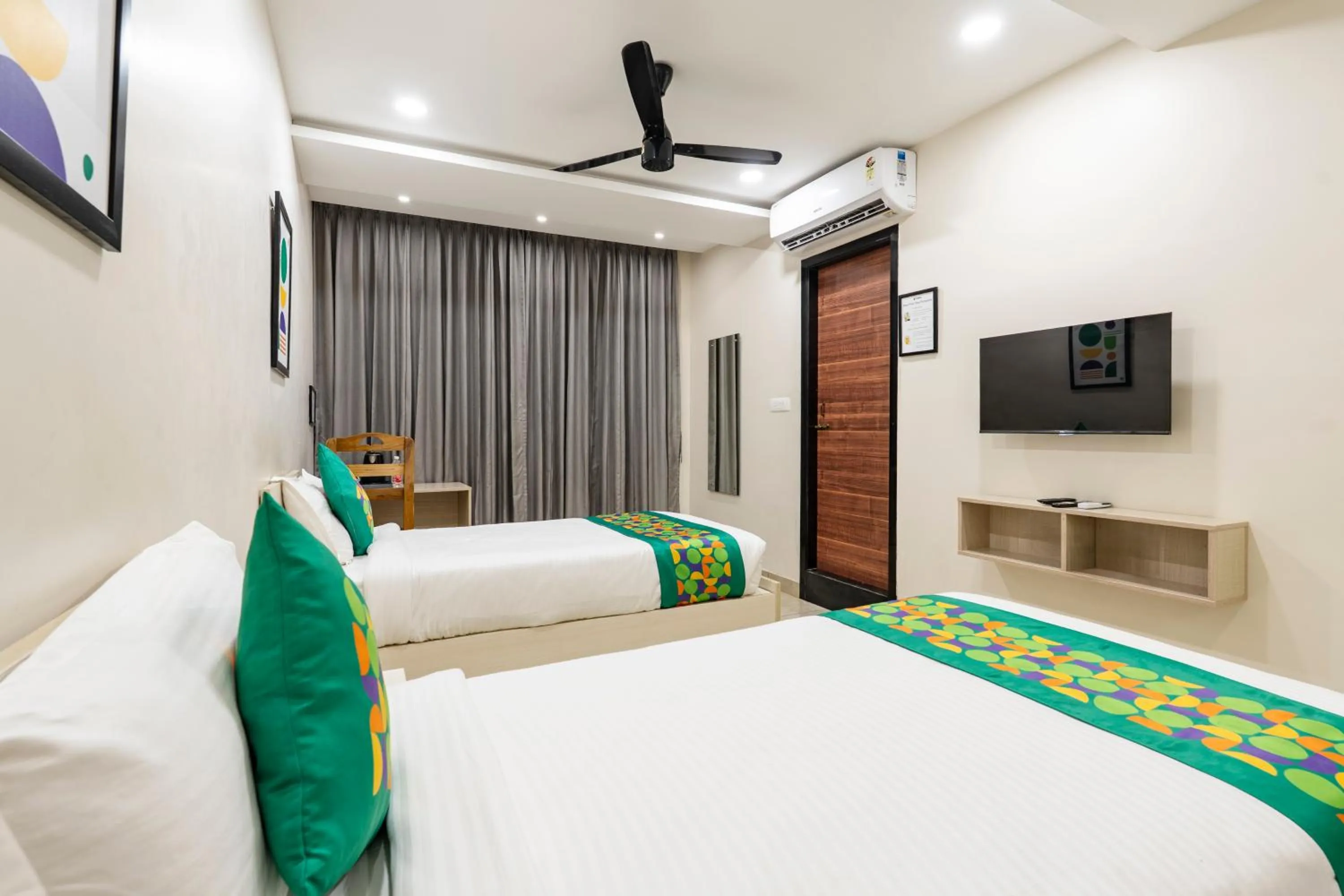 Bed in Treebo Sea Heights