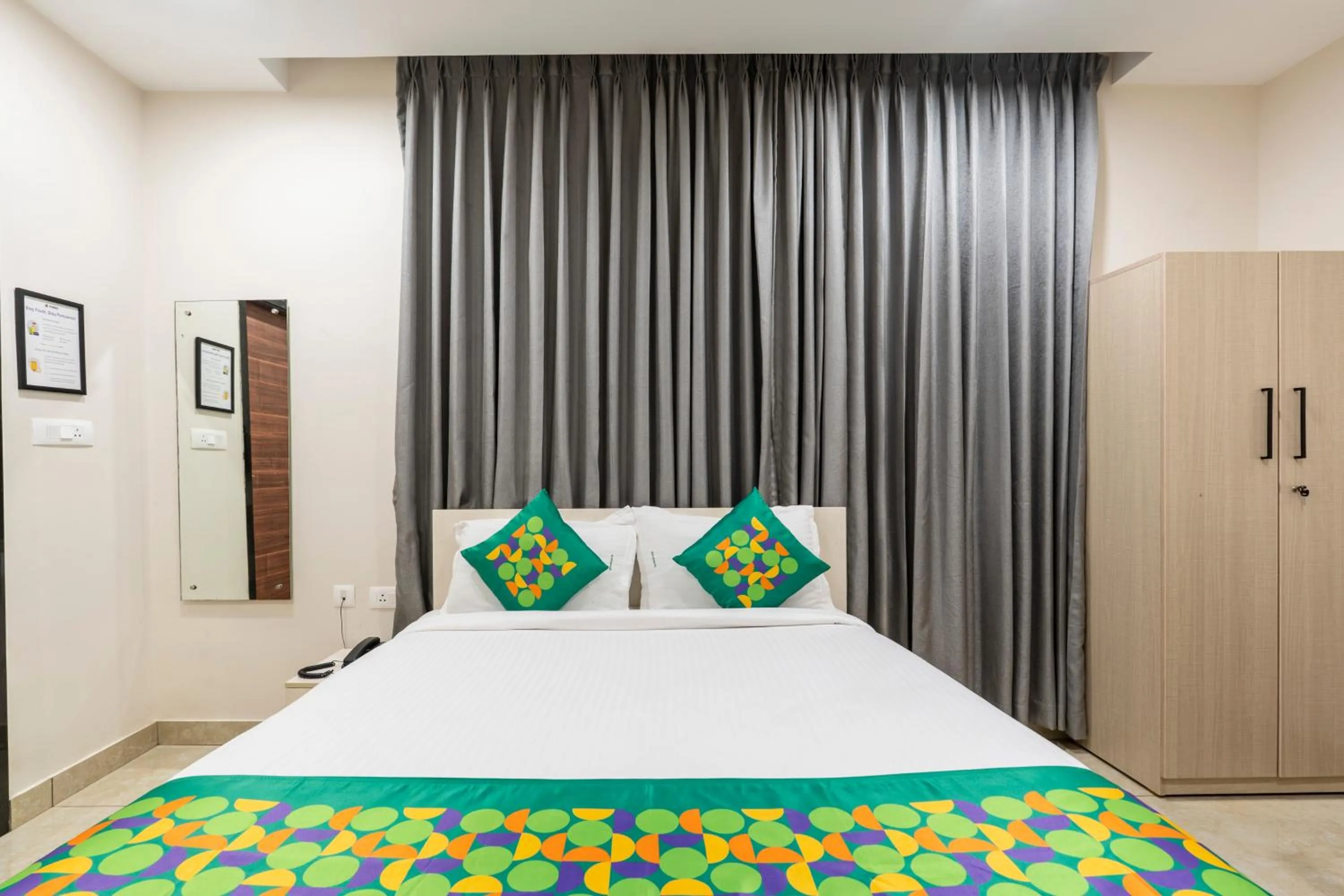 Bed in Treebo Sea Heights