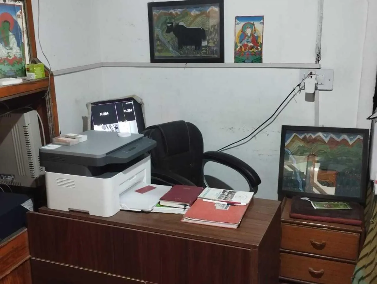 Lobby or reception in Hotel O Gongma Guest House