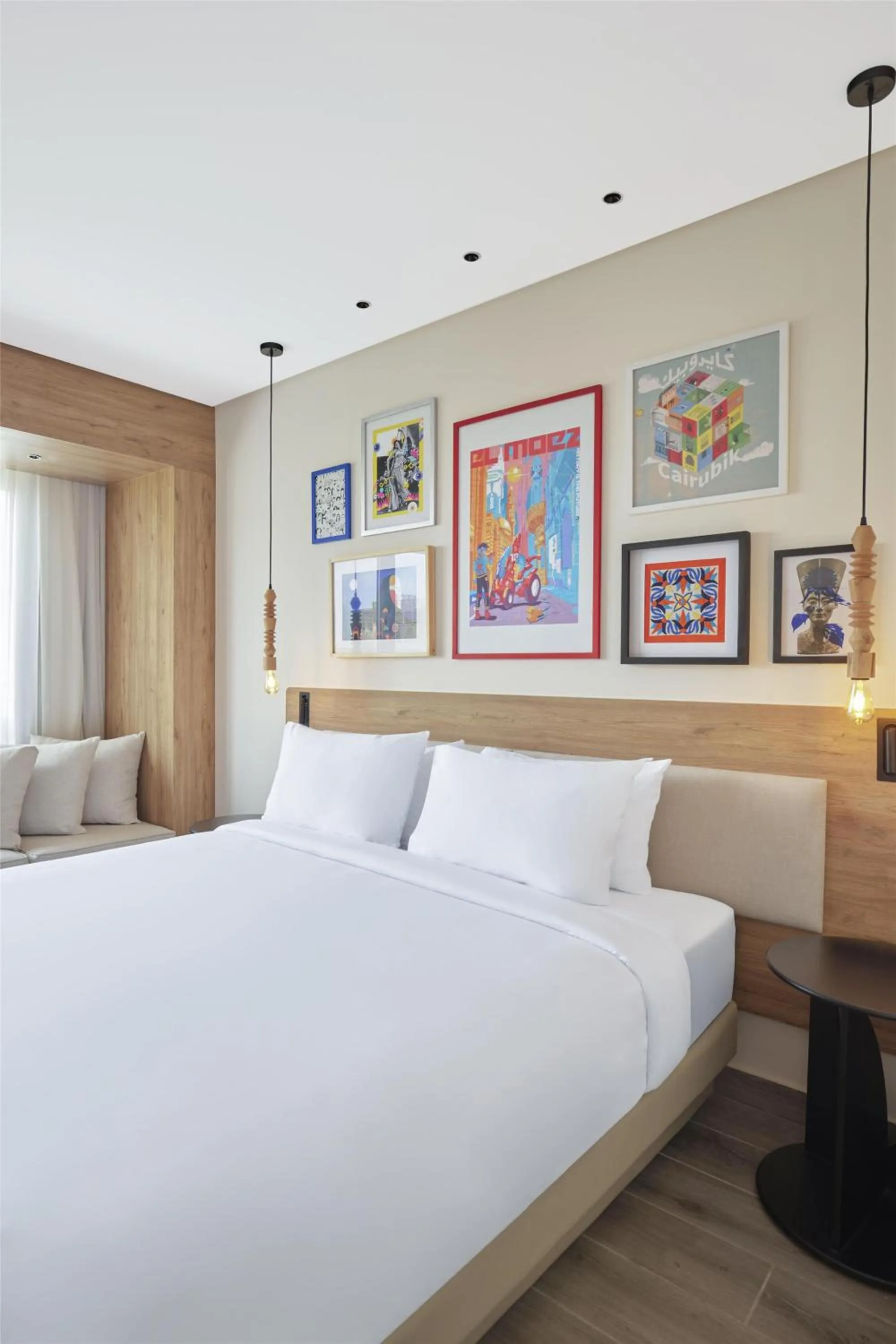 Bedroom, Bed in Hyatt Centric Cairo West