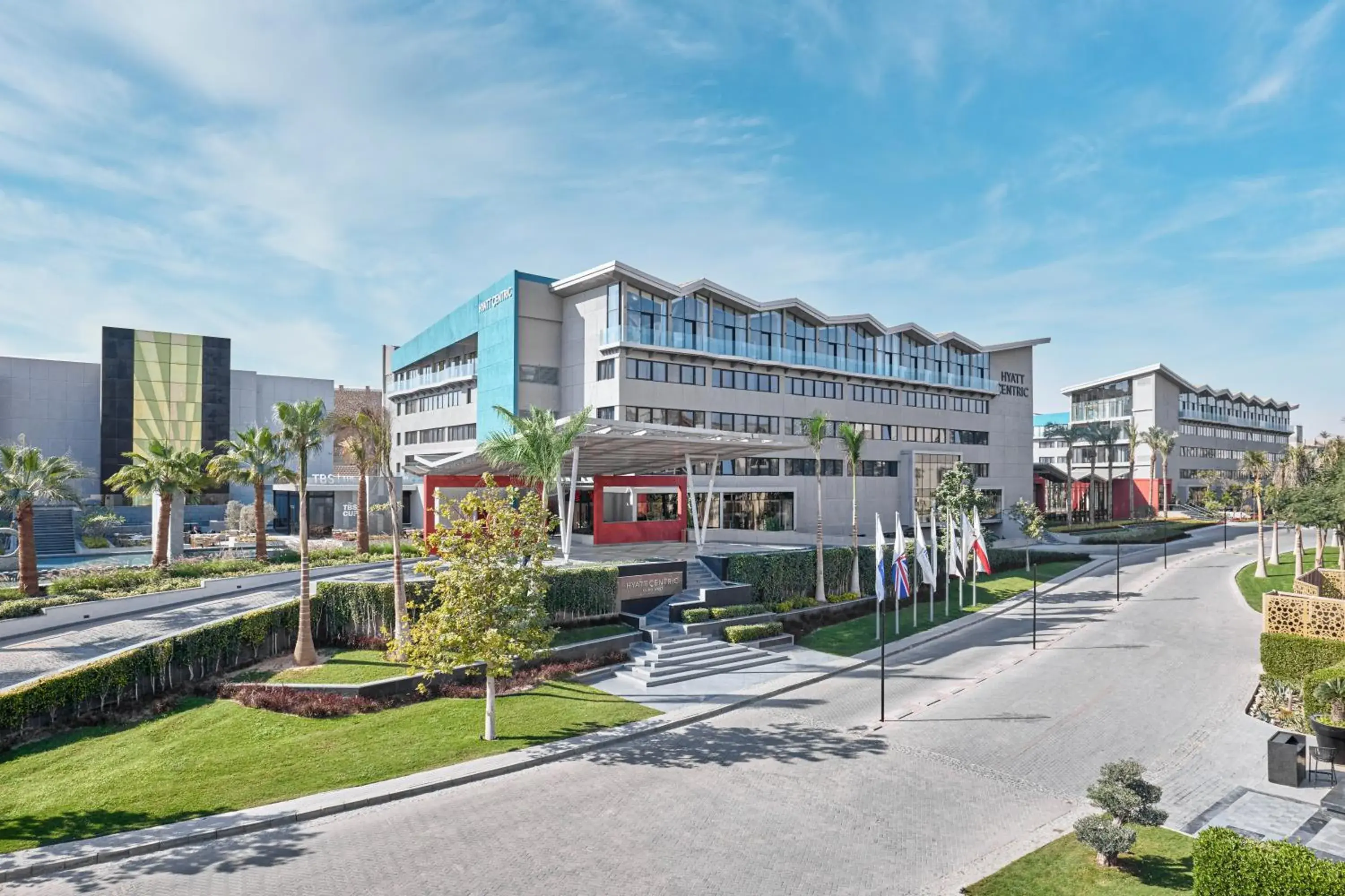 Property building in Hyatt Centric Cairo West Property building in Hyatt Centric Cairo West