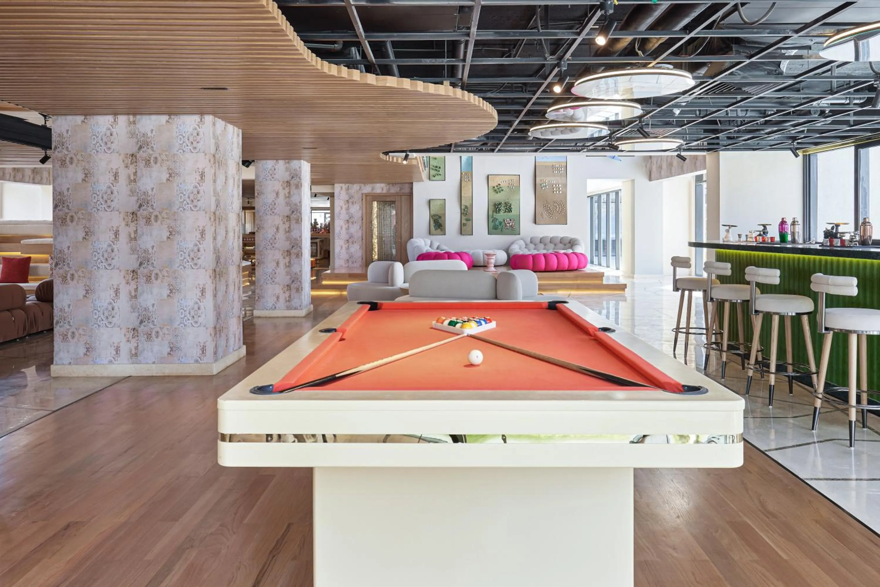 Billiard in Hyatt Centric Cairo West