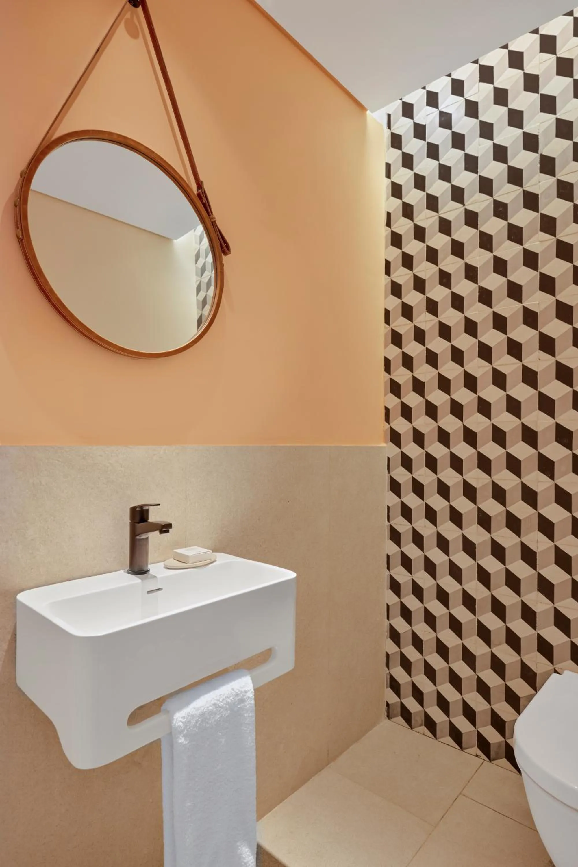 Bathroom in Hyatt Centric Cairo West