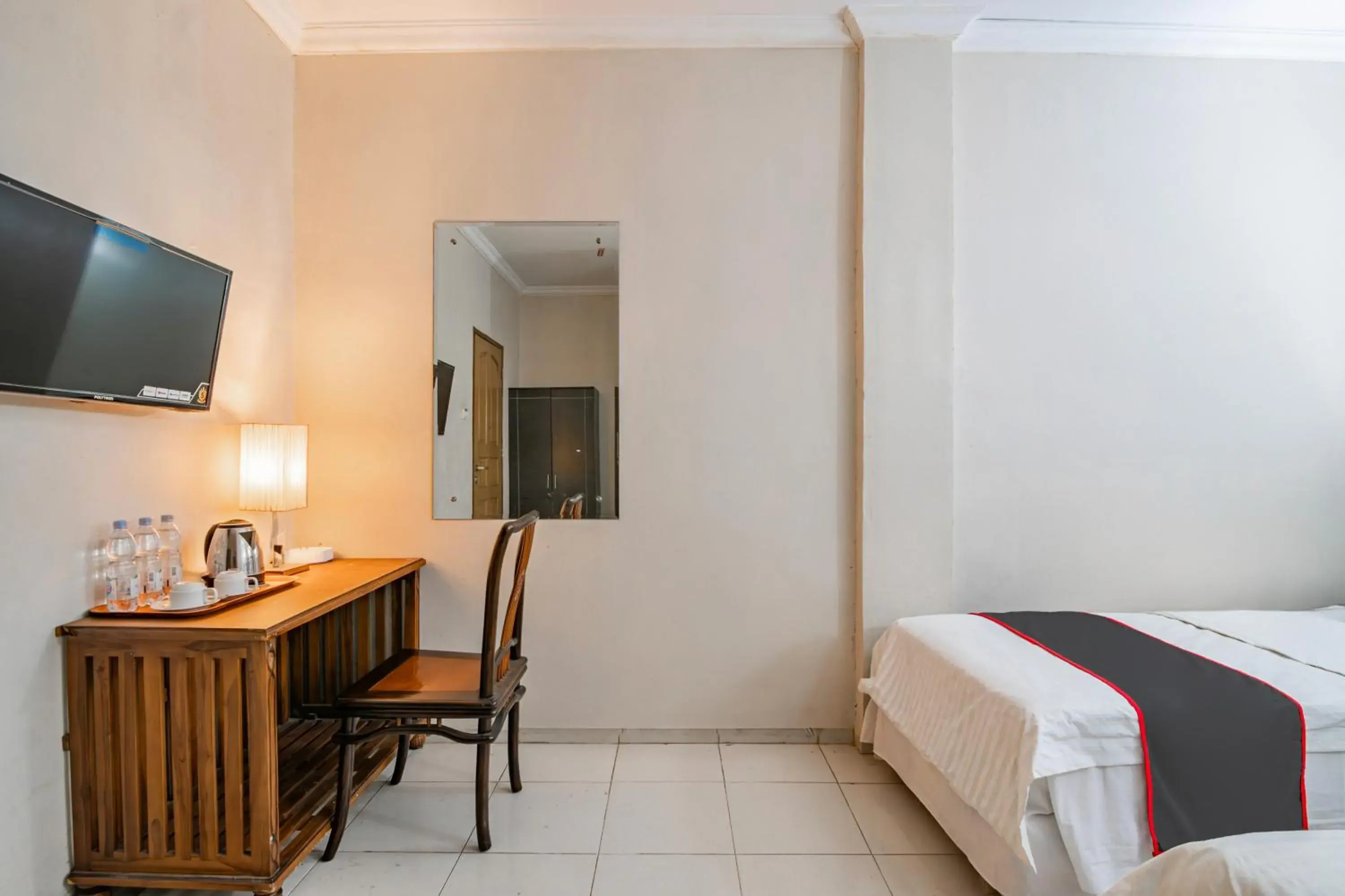 Bedroom, Bed in Collection O Olgaria Hotel Near Living World Pekanbaru Bedroom, Bed in Collection O Olgaria Hotel Near Living World Pekanbaru