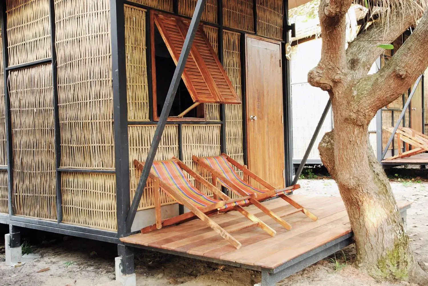 Property building in Little Hut Property building in Little Hut