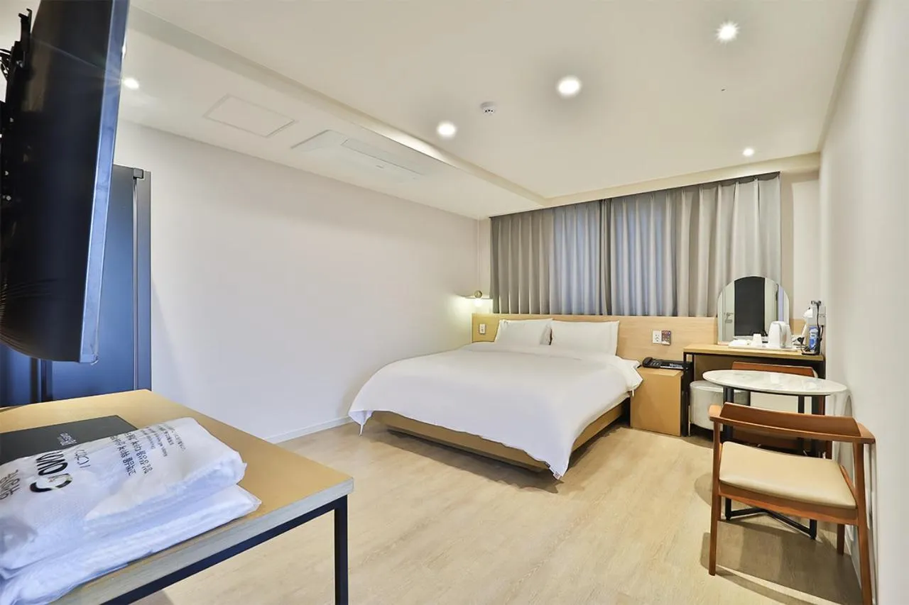Bed in Rubato Hotel Ulsan Junggu