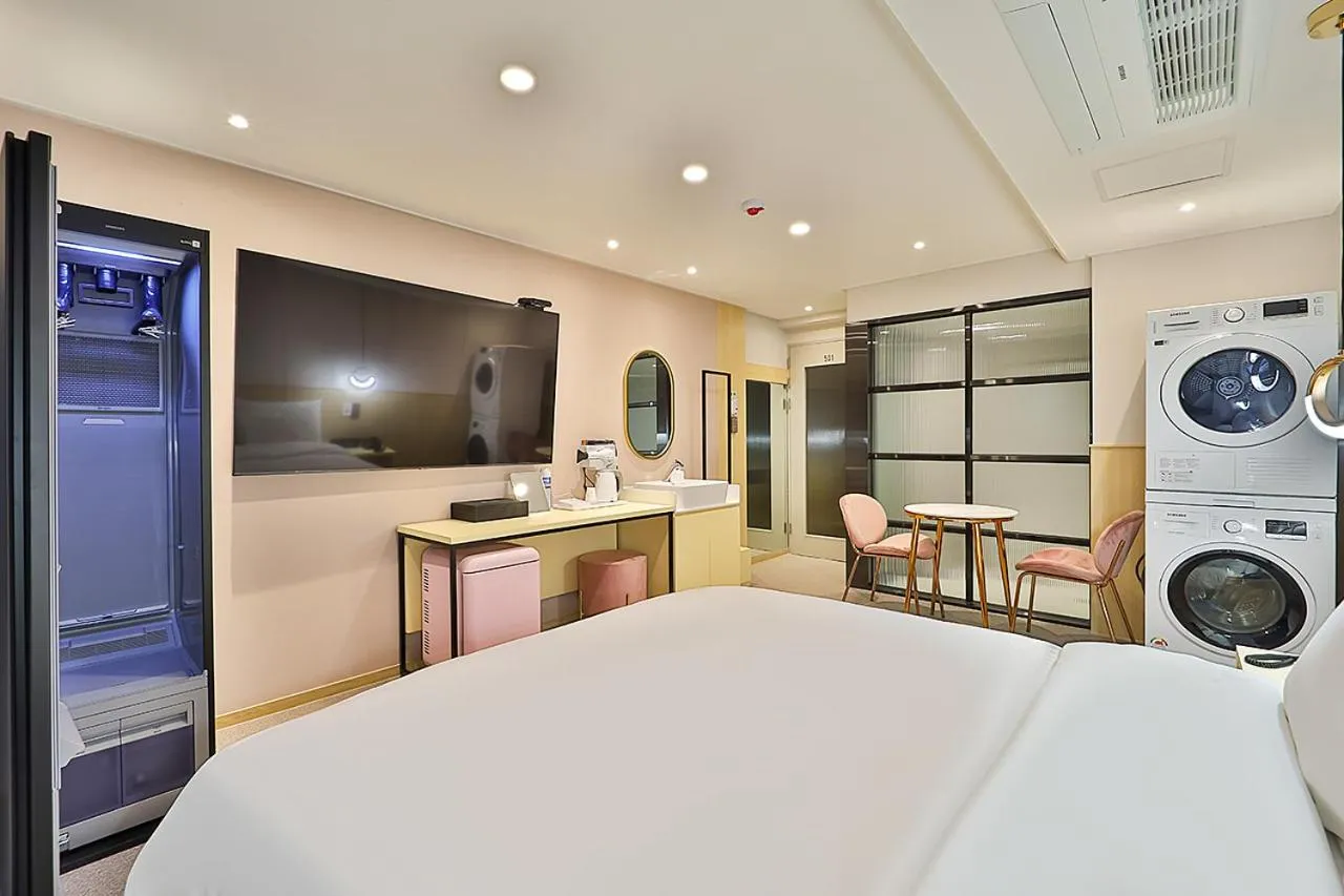 Bed in Rubato Hotel Ulsan Junggu