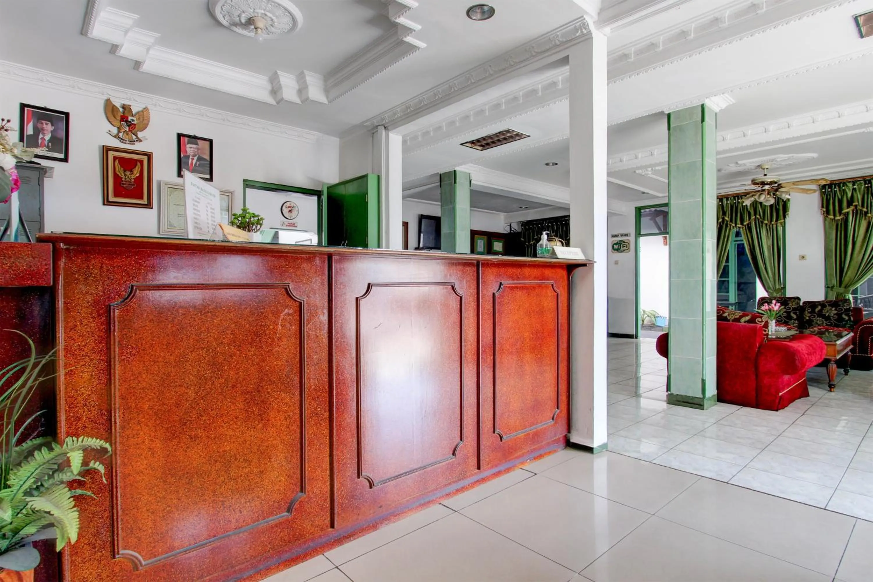 Lobby or reception in Hotel O Gurita