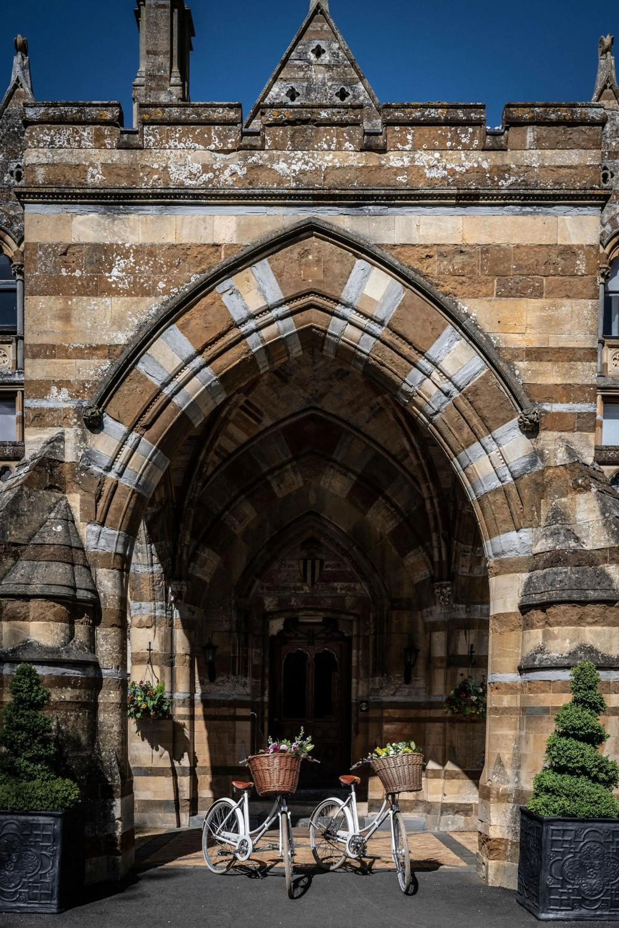 Facade/entrance in Ettington Park Hotel, Stratford-upon-Avon