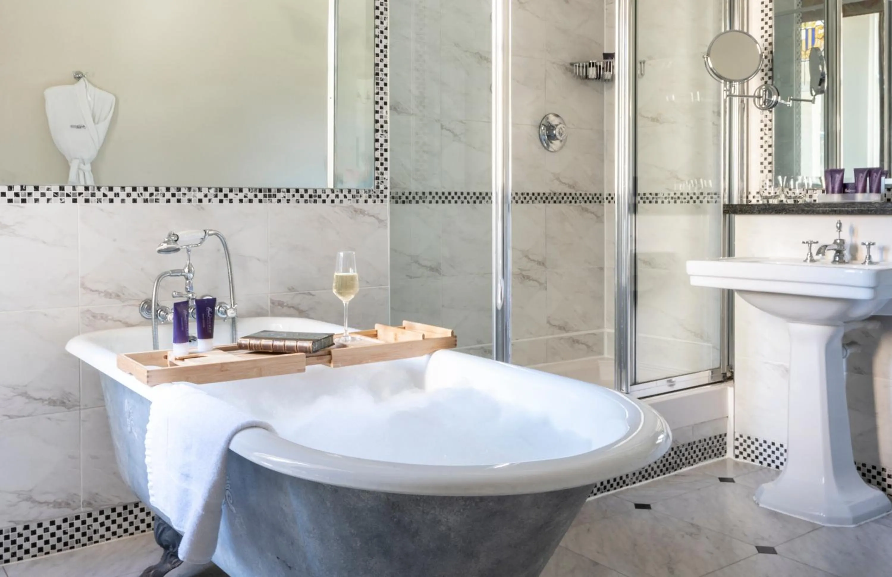 Shower in Ettington Park Hotel, Stratford-upon-Avon