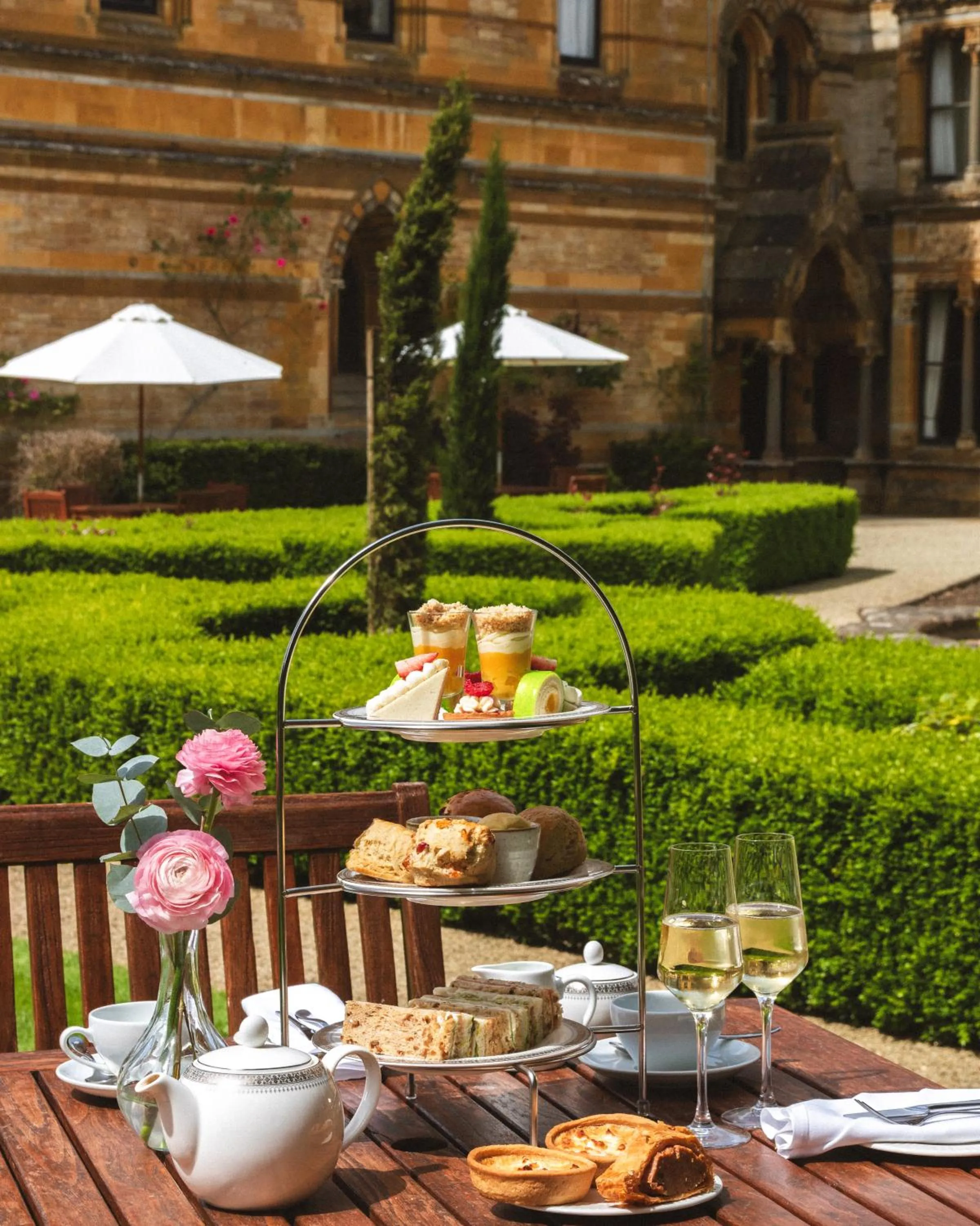 Food and drinks in Ettington Park Hotel, Stratford-upon-Avon