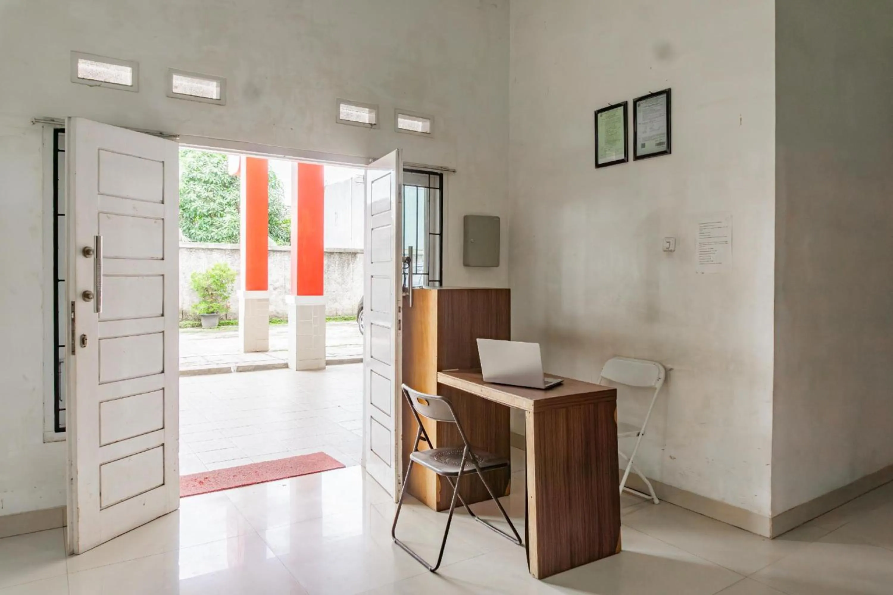 Lobby or reception in Hotel O Rajabasa Near Universitas Lampung Formerly Hotel Prasetya