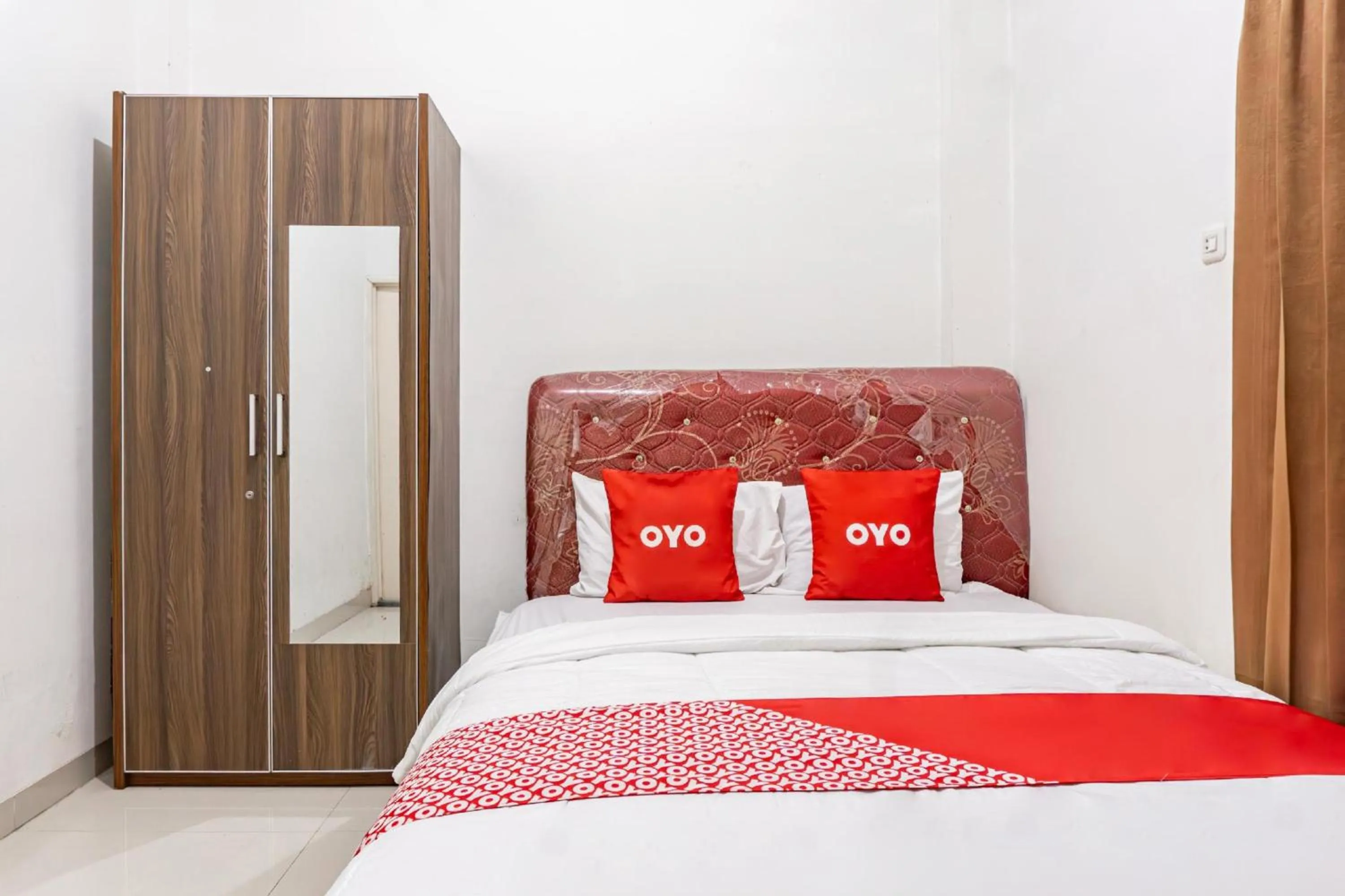 Bedroom, Bed in Hotel O Rajabasa Near Universitas Lampung Formerly Hotel Prasetya
