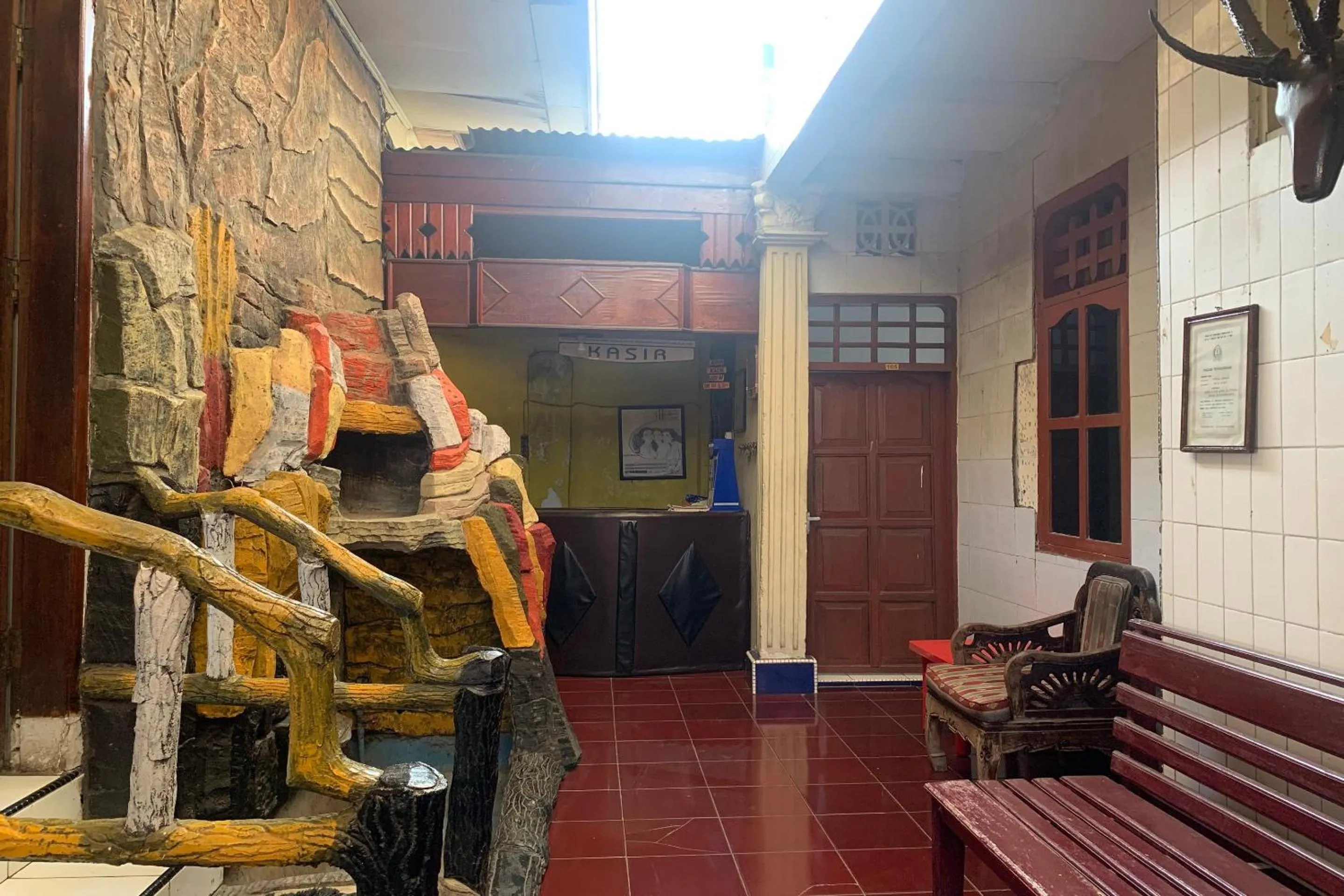 Lobby or reception in Hotel O Melros Place Homestay