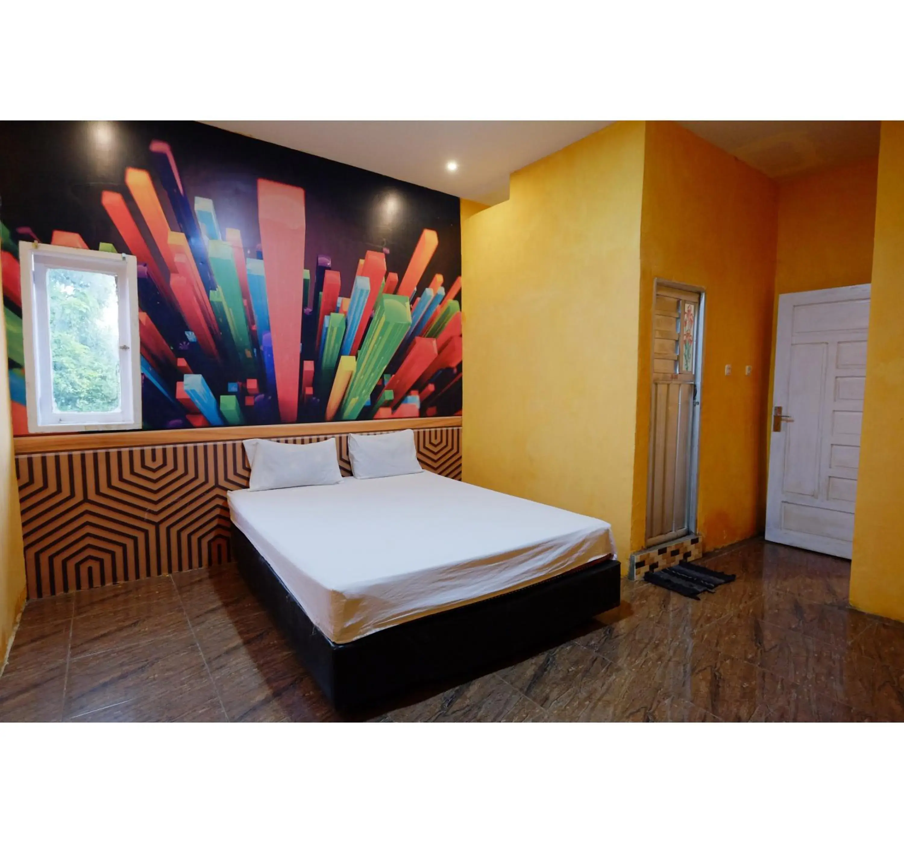 Bedroom, Bed in Hotel O Pondok Sahabat Vianty Near SDN Kampung Parang Bedroom, Bed in Hotel O Pondok Sahabat Vianty Near SDN Kampung Parang