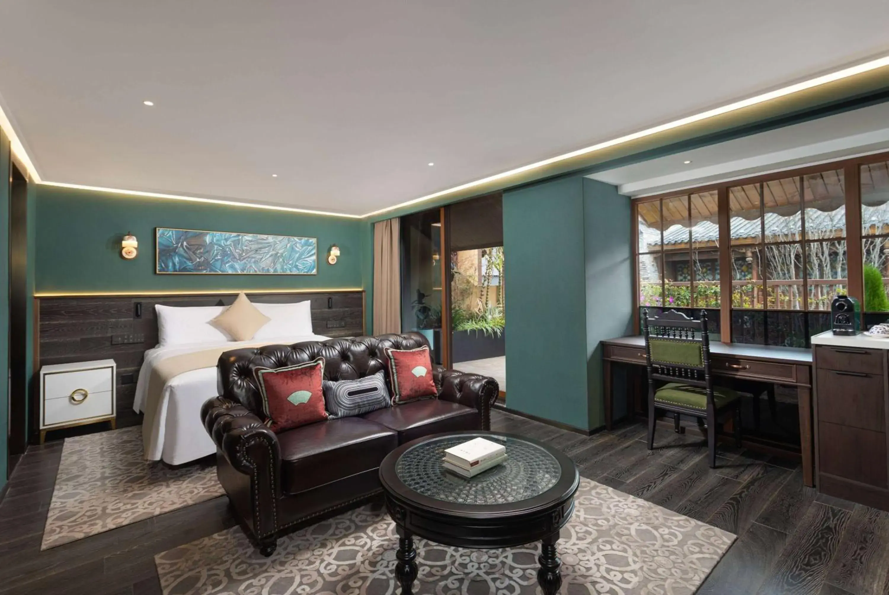 Photo of the whole room, Bed in Wyndham Garden Qionglai Downtown Photo of the whole room, Bed in Wyndham Garden Qionglai Downtown