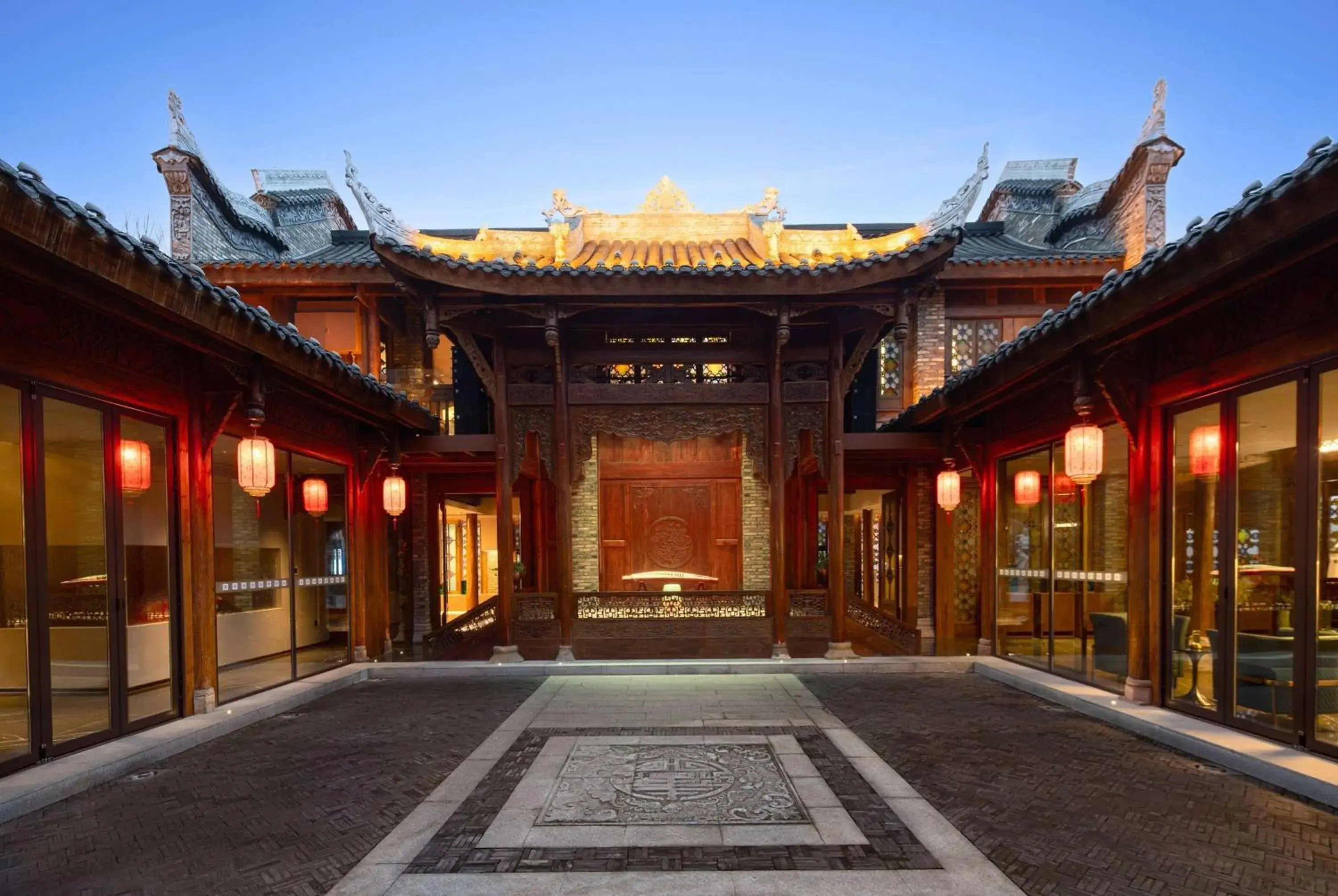 Lobby or reception in Wyndham Garden Qionglai Downtown Lobby or reception in Wyndham Garden Qionglai Downtown