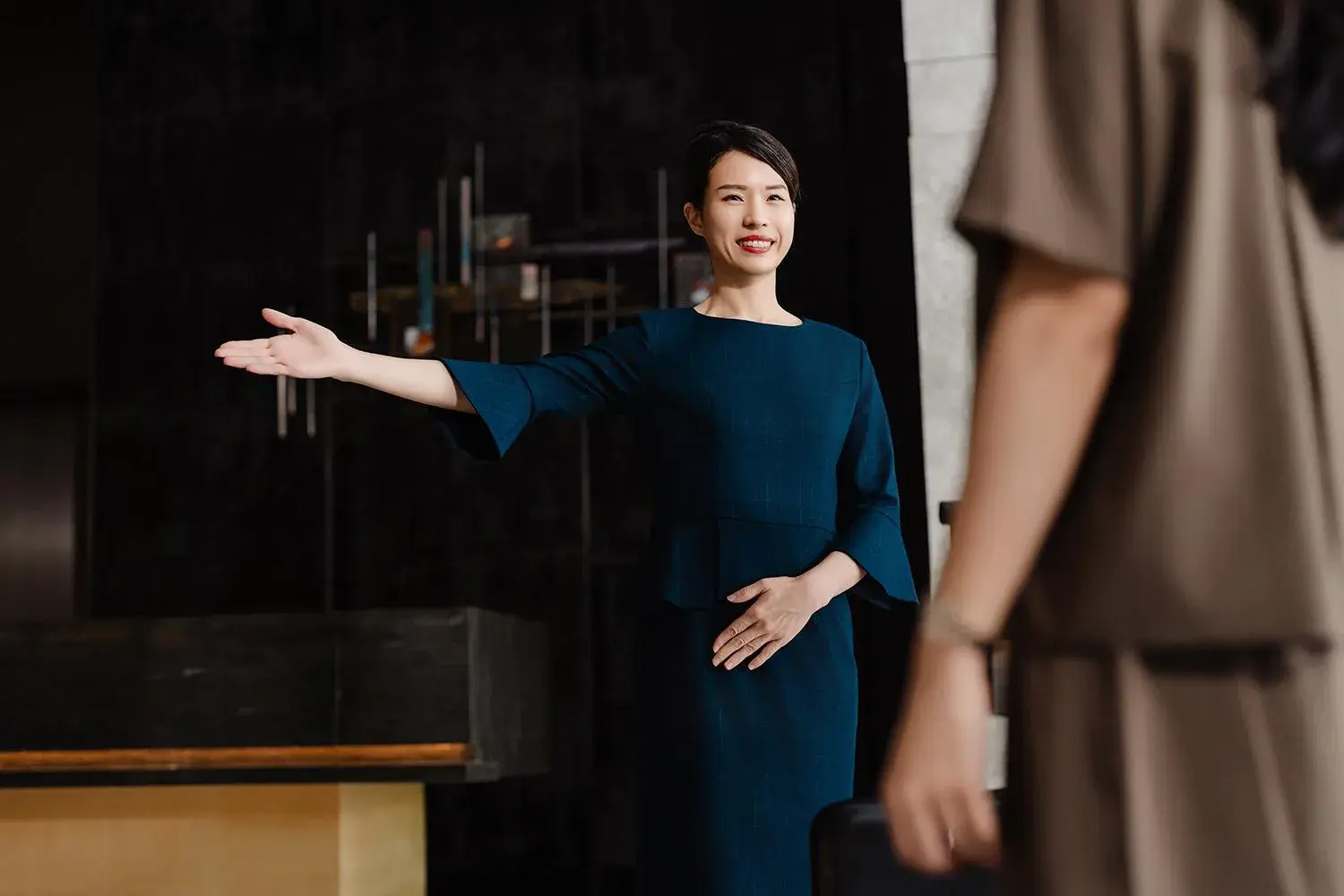 Lobby or reception in Hotel Nikko Kaohsiung Lobby or reception in Hotel Nikko Kaohsiung