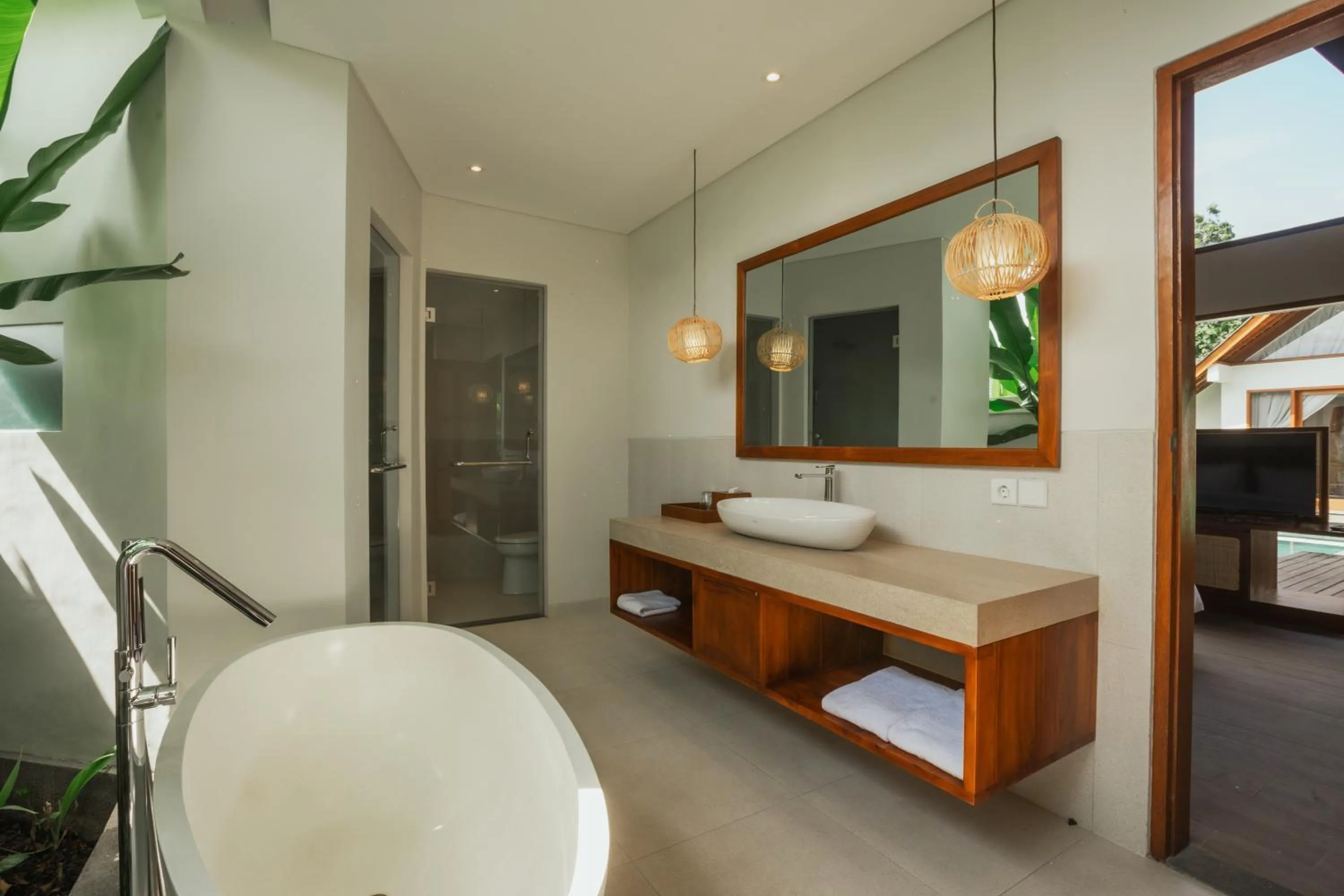 Bathroom in Arpana Luxury Private Pool Villas