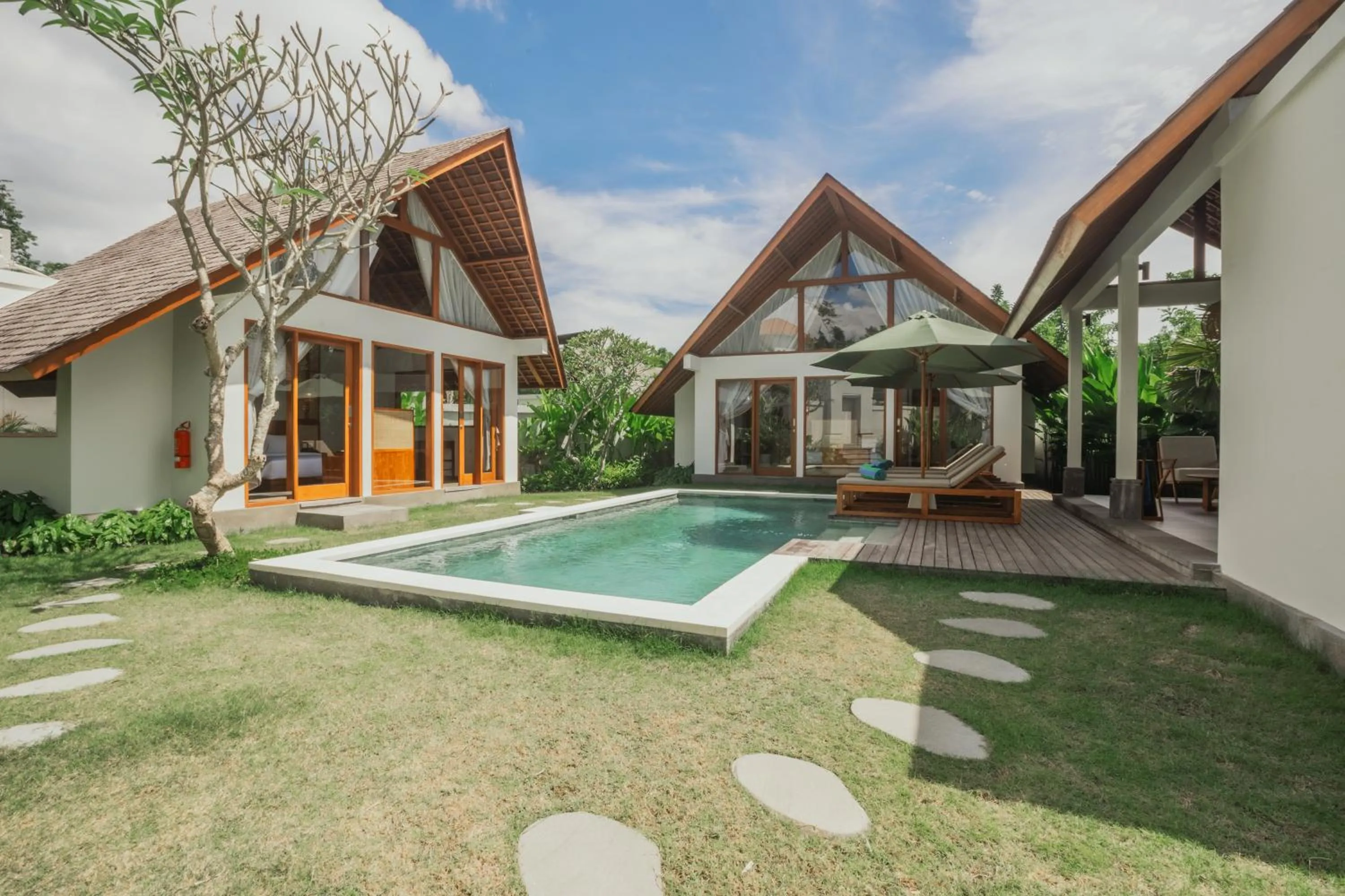 Patio in Arpana Luxury Private Pool Villas