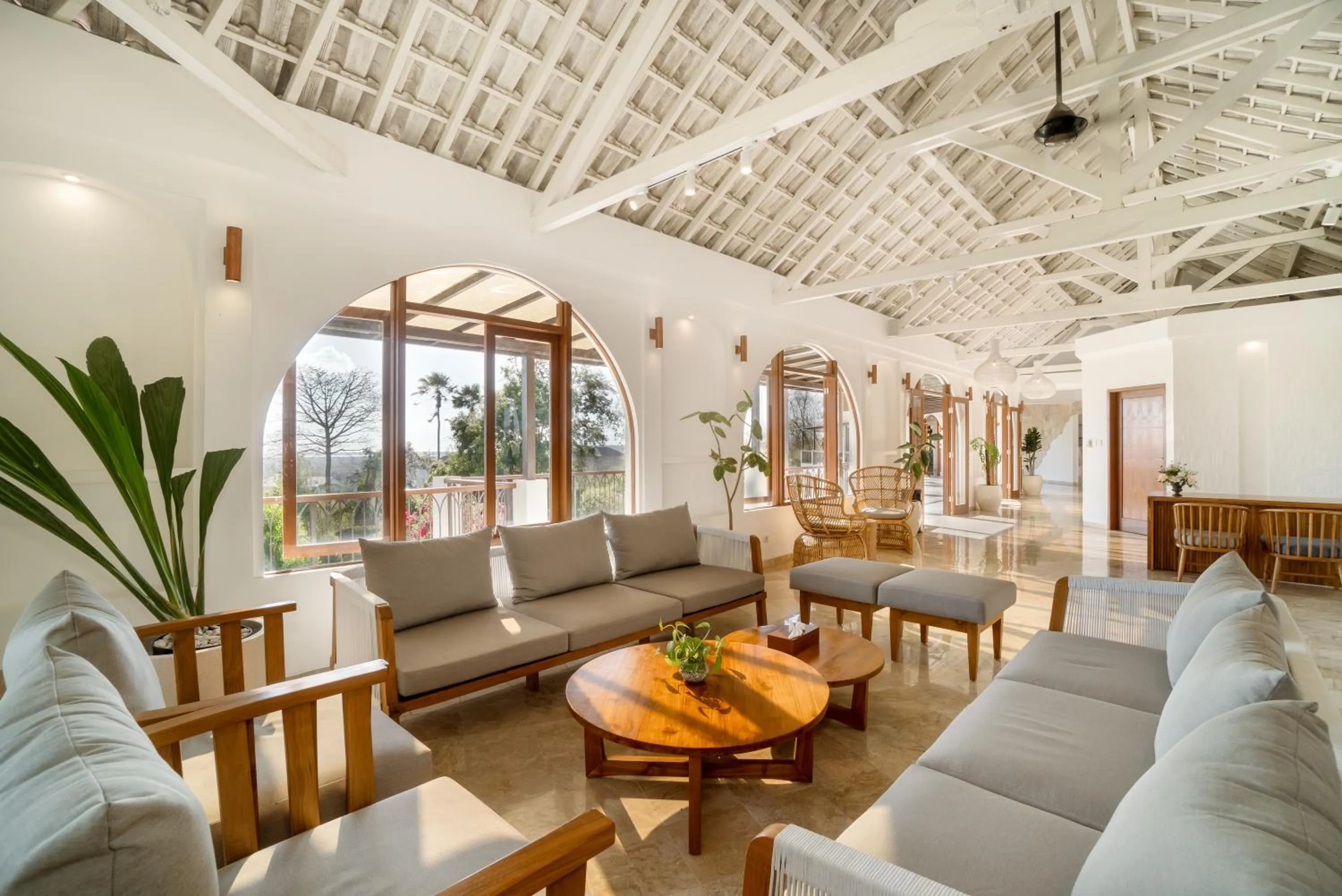 Lobby or reception in Arpana Luxury Private Pool Villas