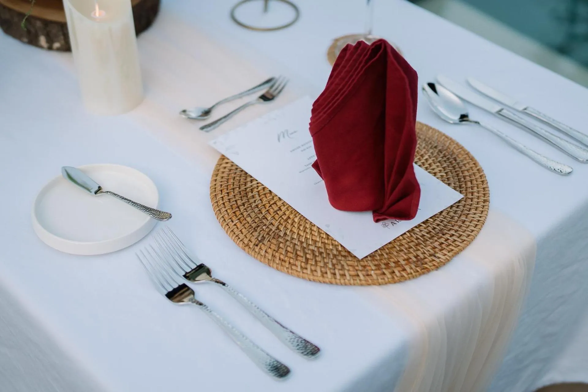 Dinner in Arpana Luxury Private Pool Villas