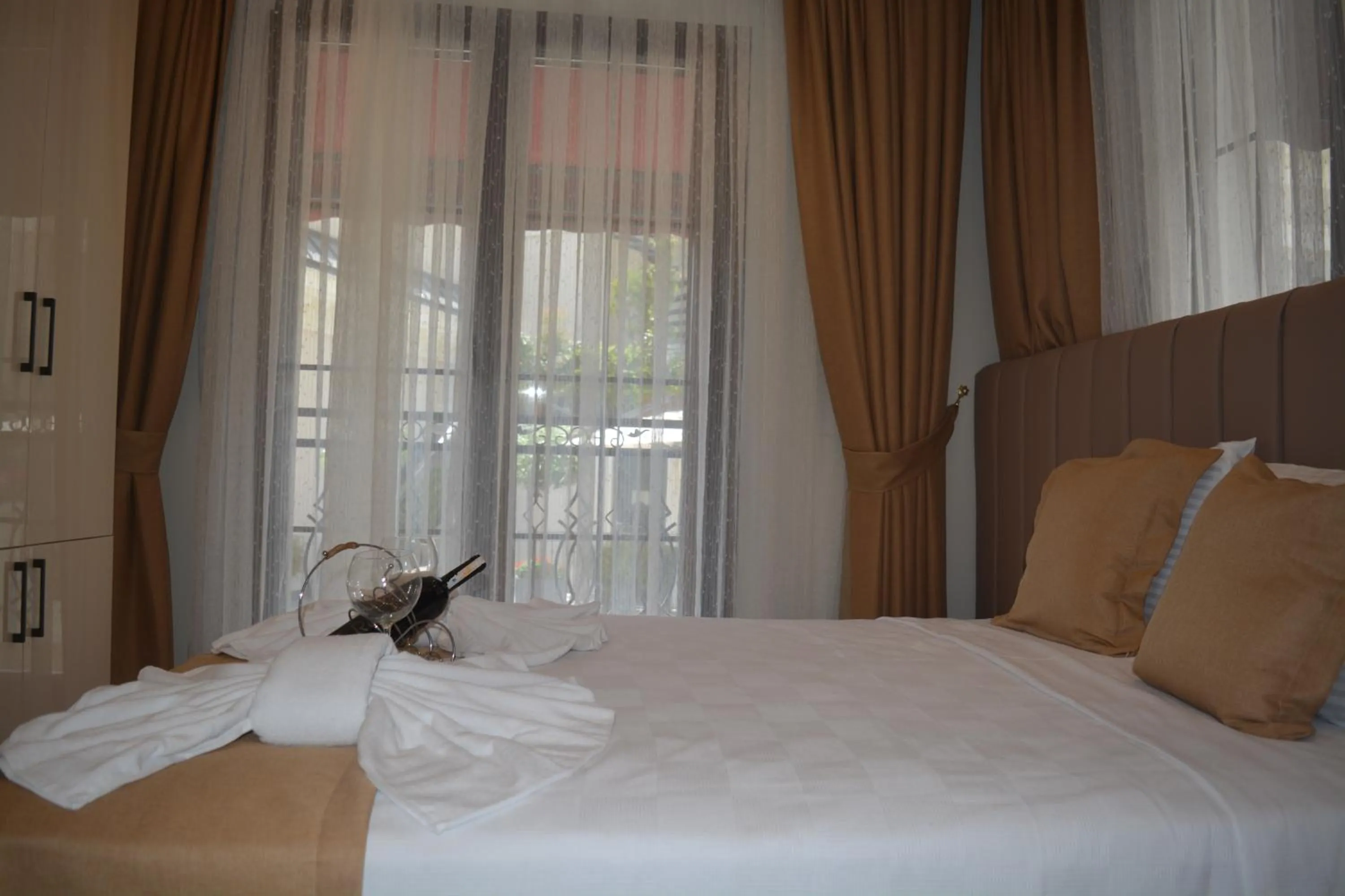 Bed in Garden Elisa Hotel