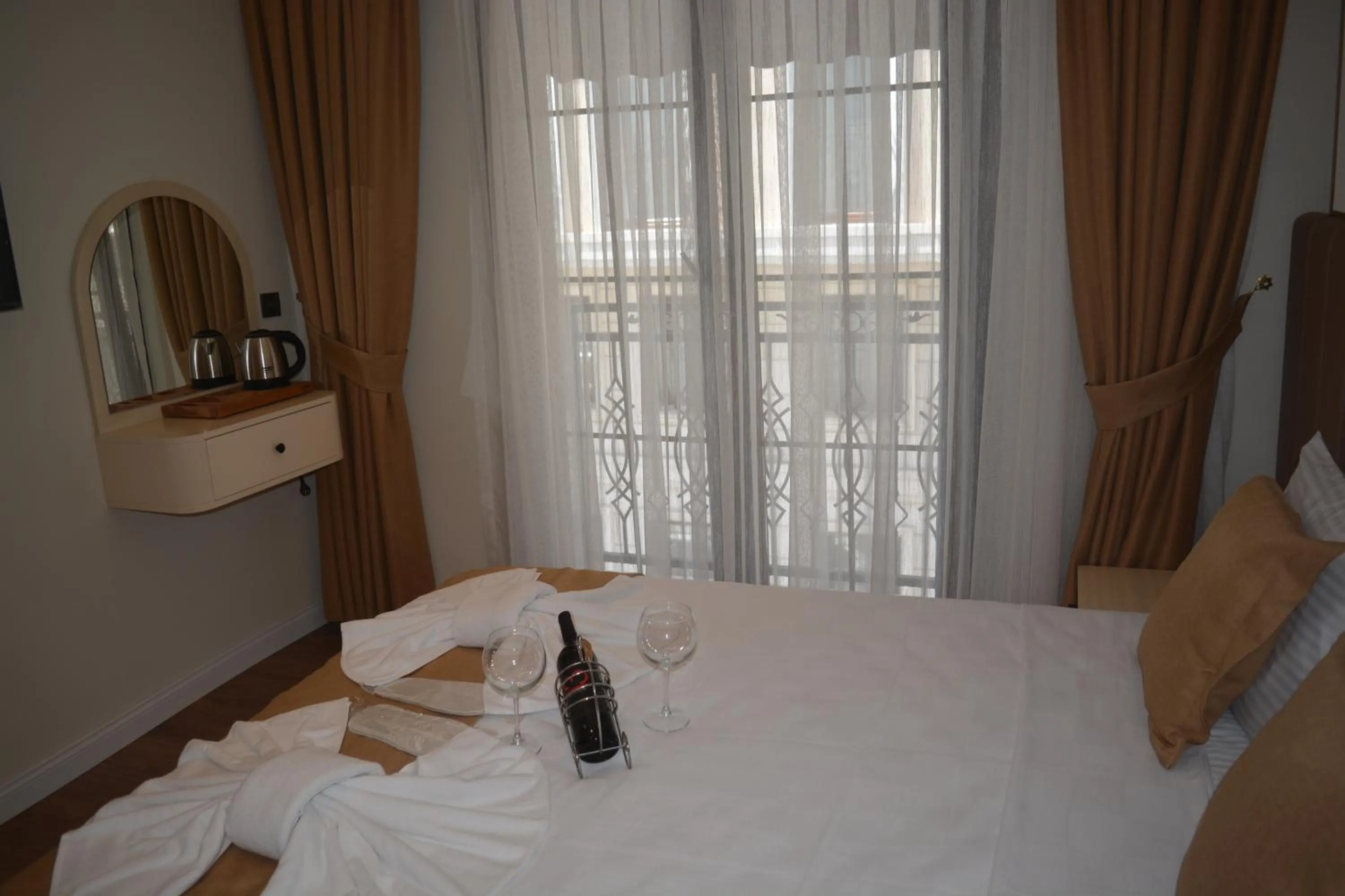 Bed in Garden Elisa Hotel
