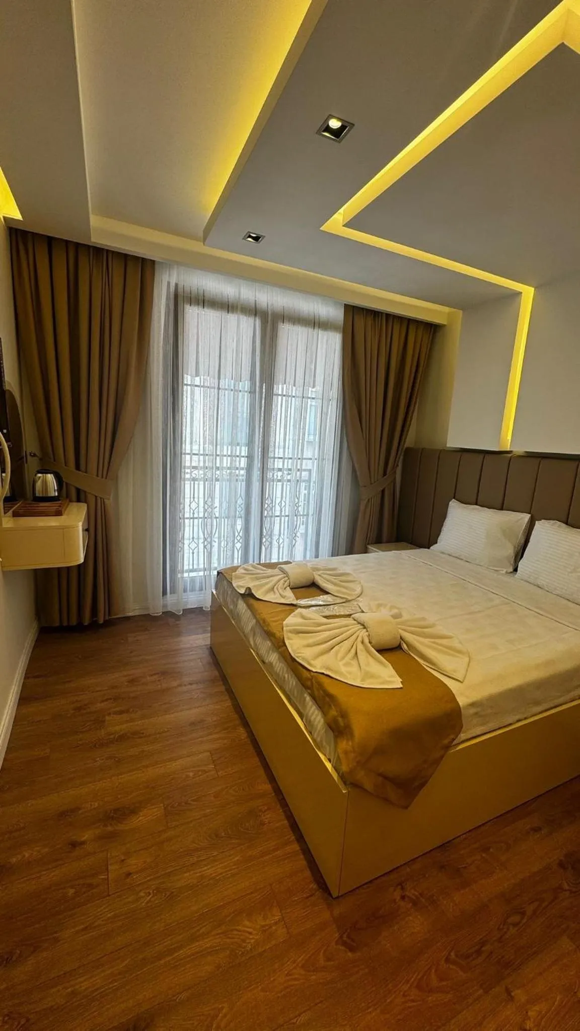 Bed in Garden Elisa Hotel