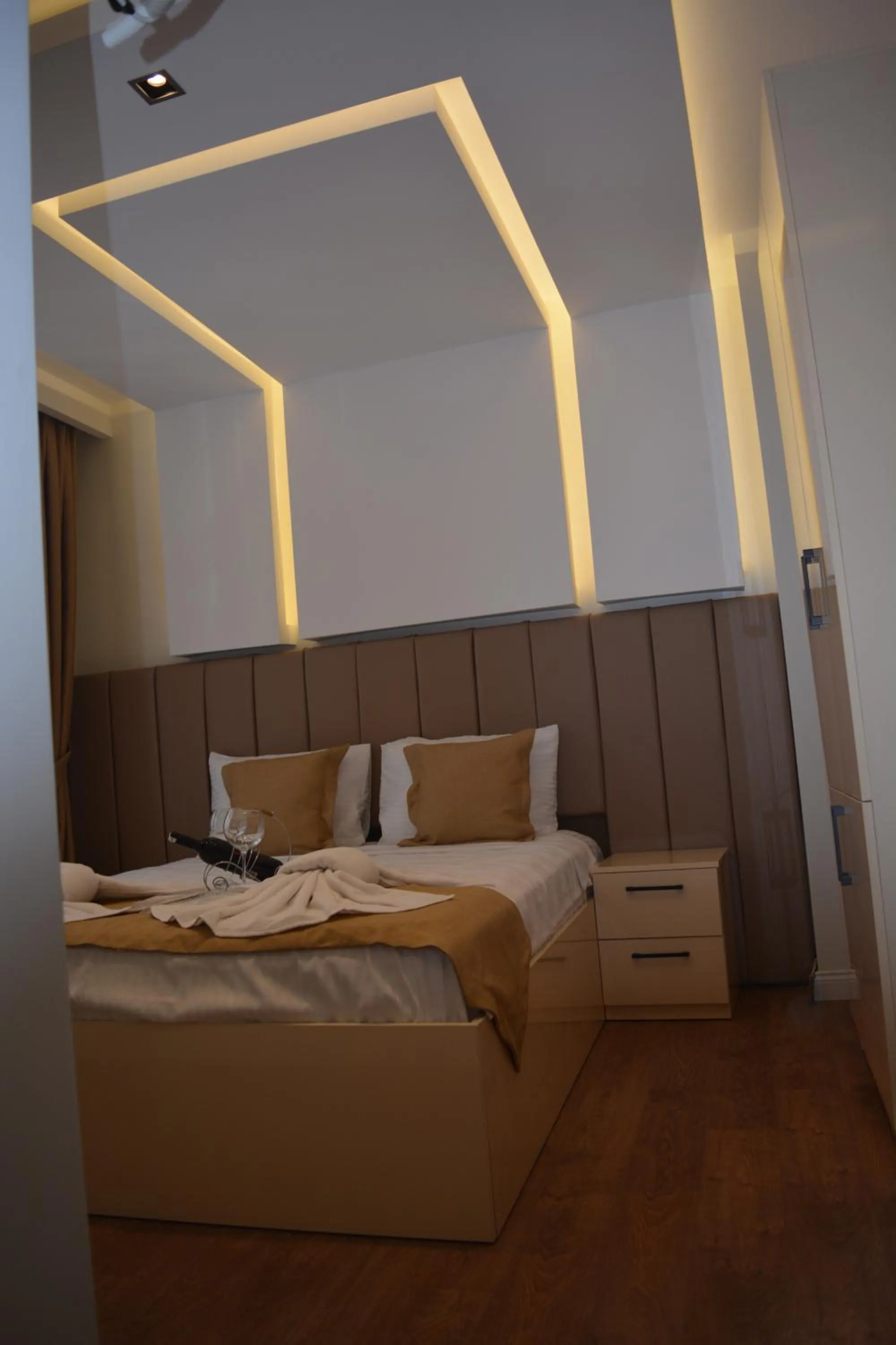 Bedroom, Bed in Garden Elisa Hotel