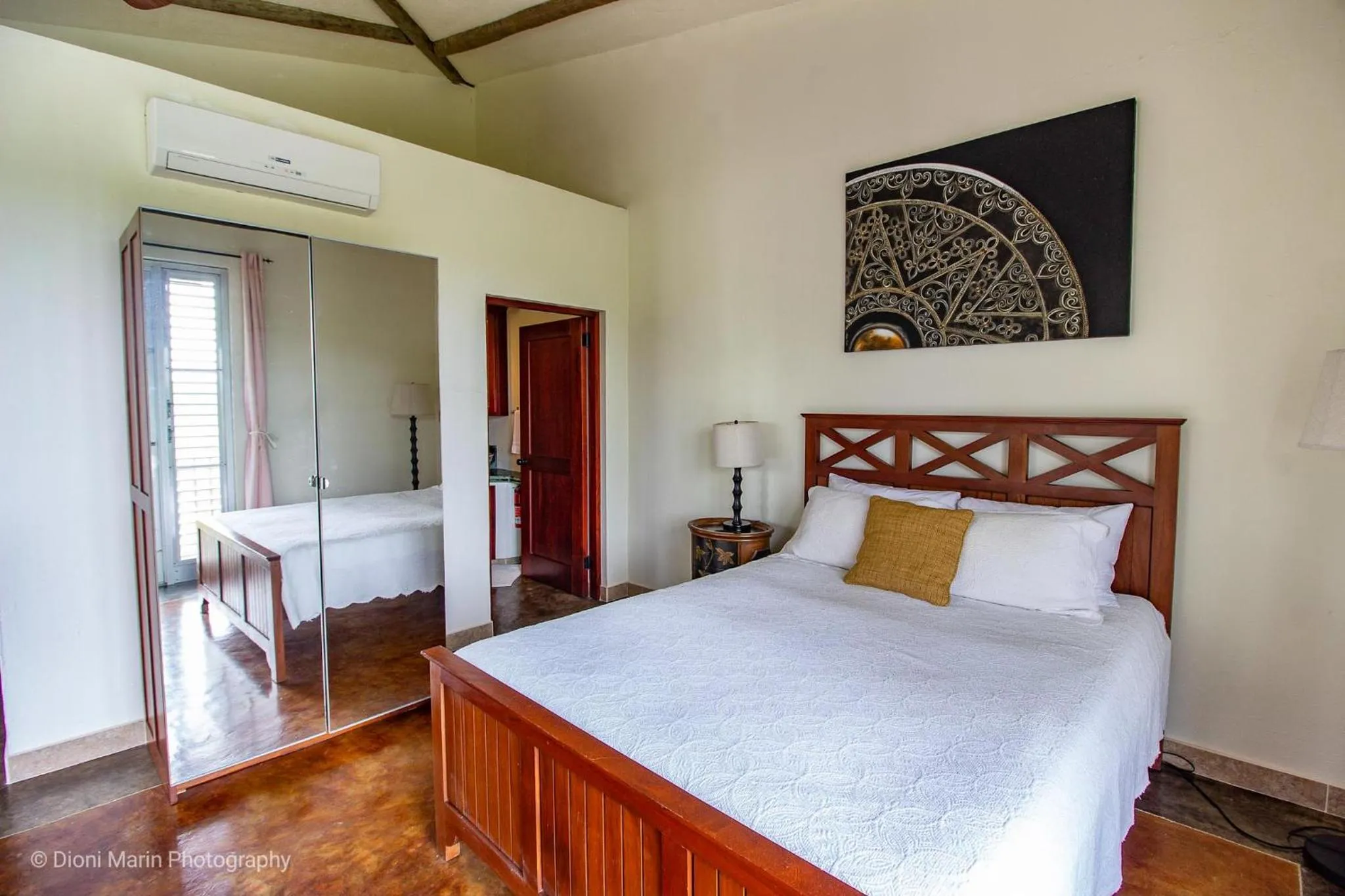 Bed in Almond Tree Hotel Resort