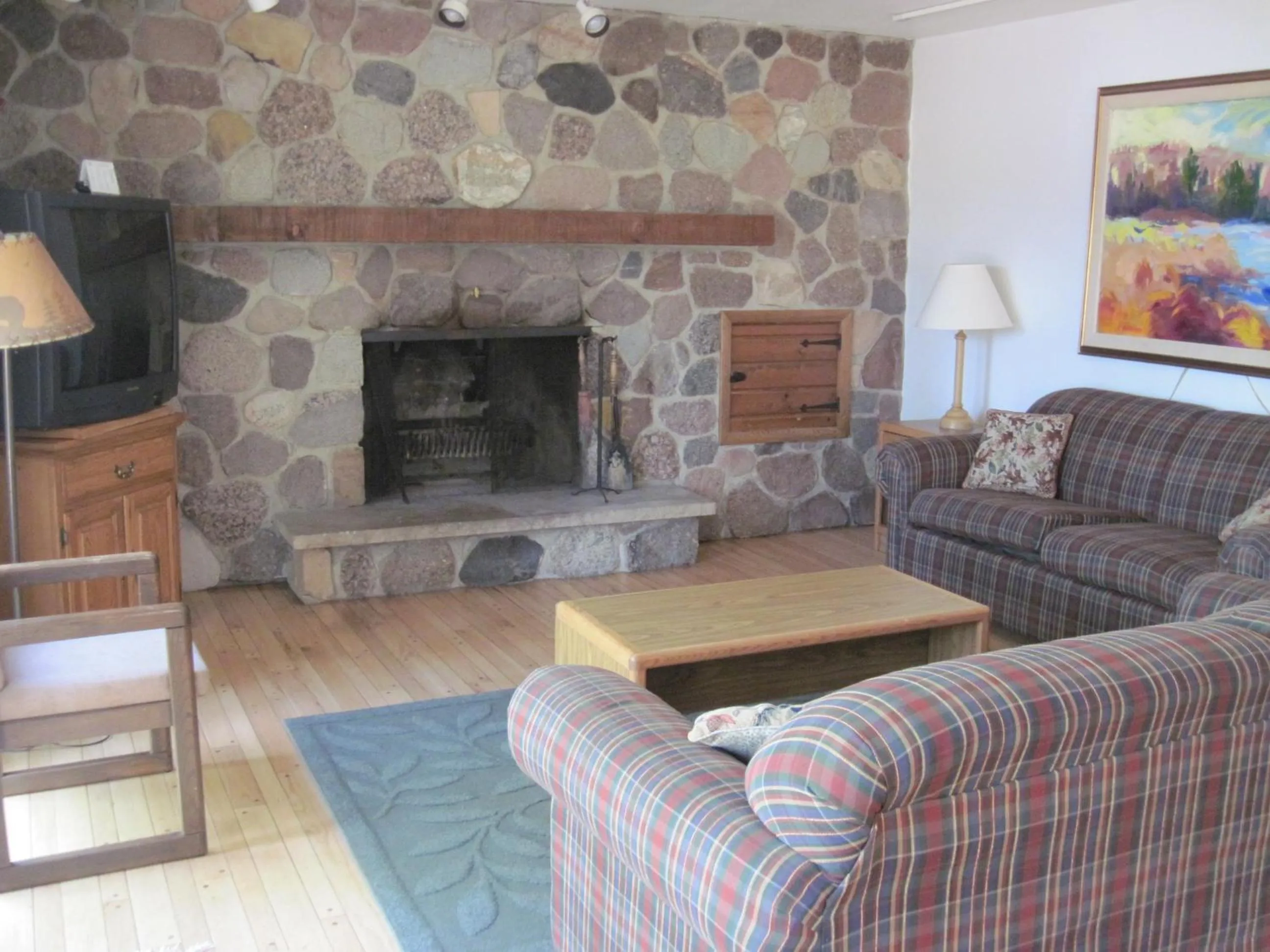 Living room in Holiday Acres Resort