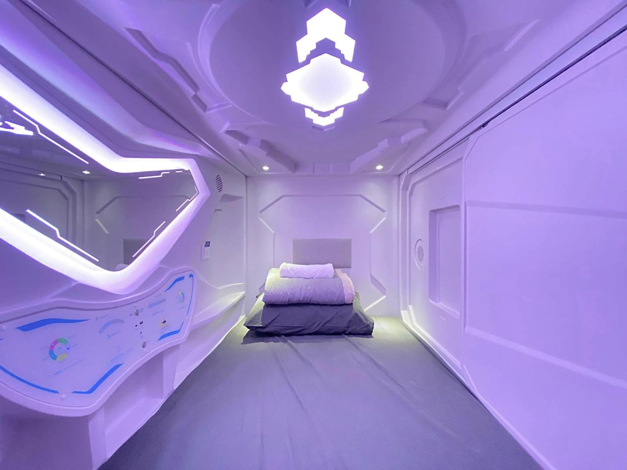 Bed in U Capsule Hotel Kulai