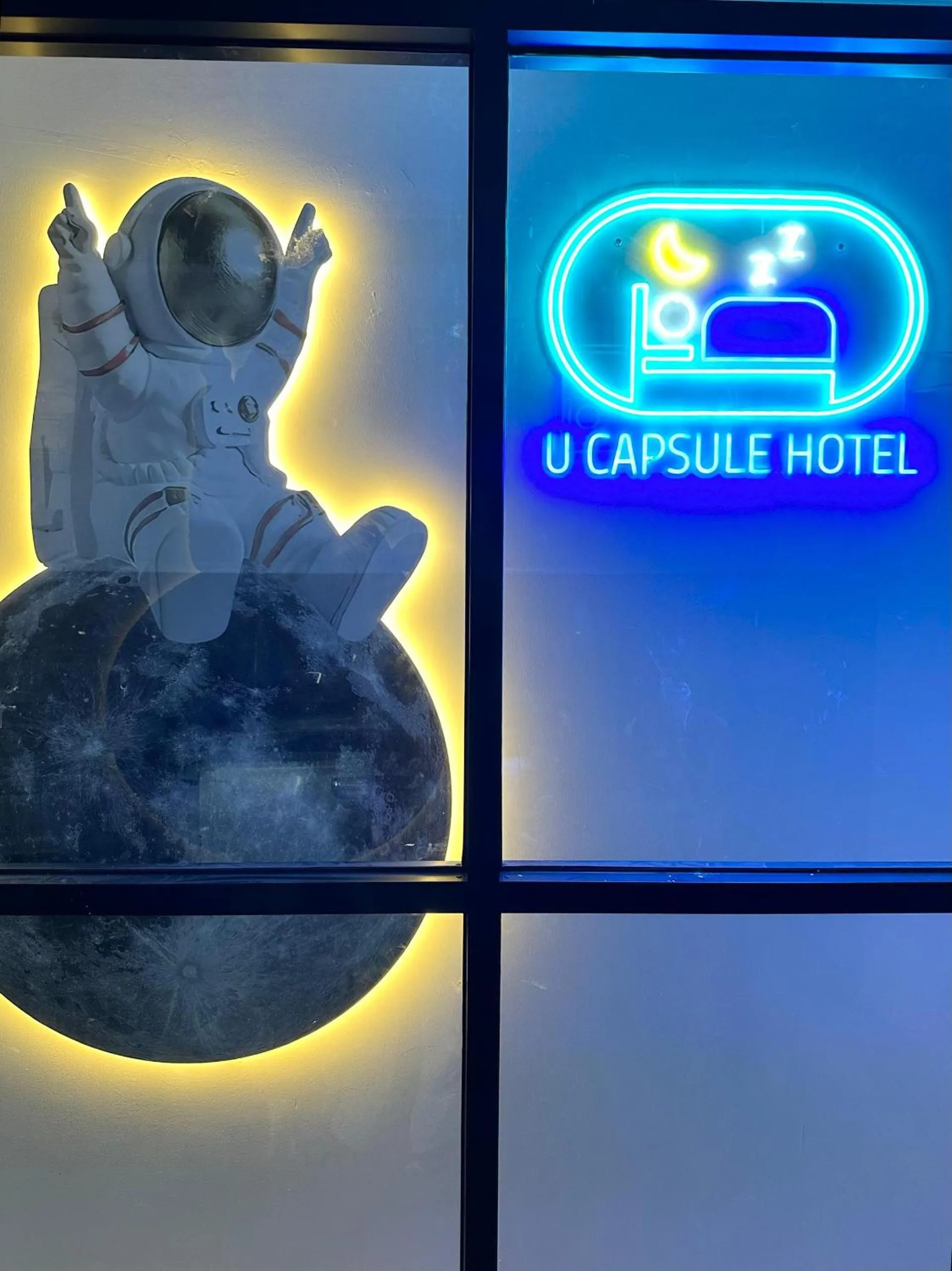 Property building in U Capsule Hotel Kulai