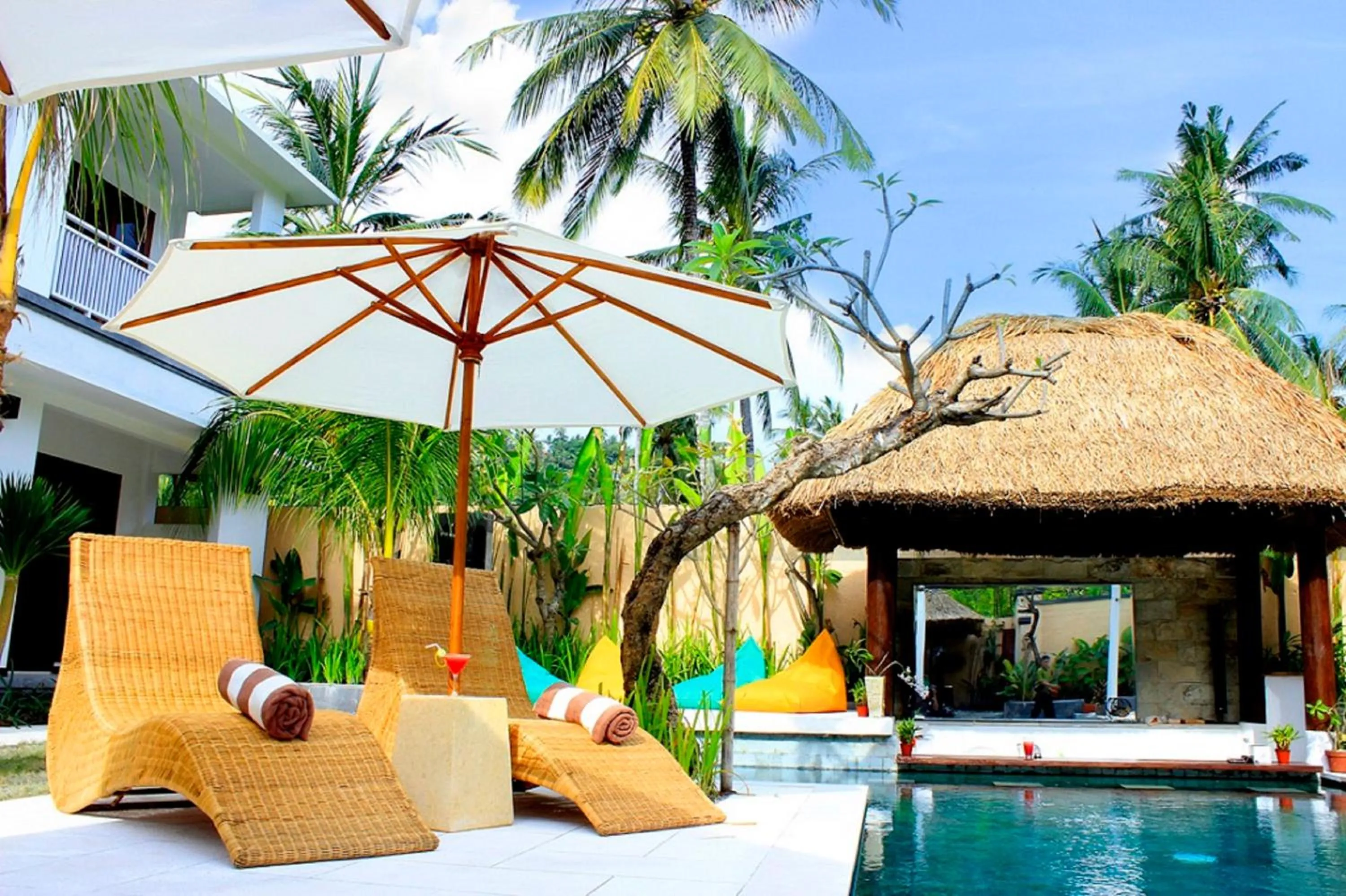Balcony/Terrace in Alam Mimpi Hotel