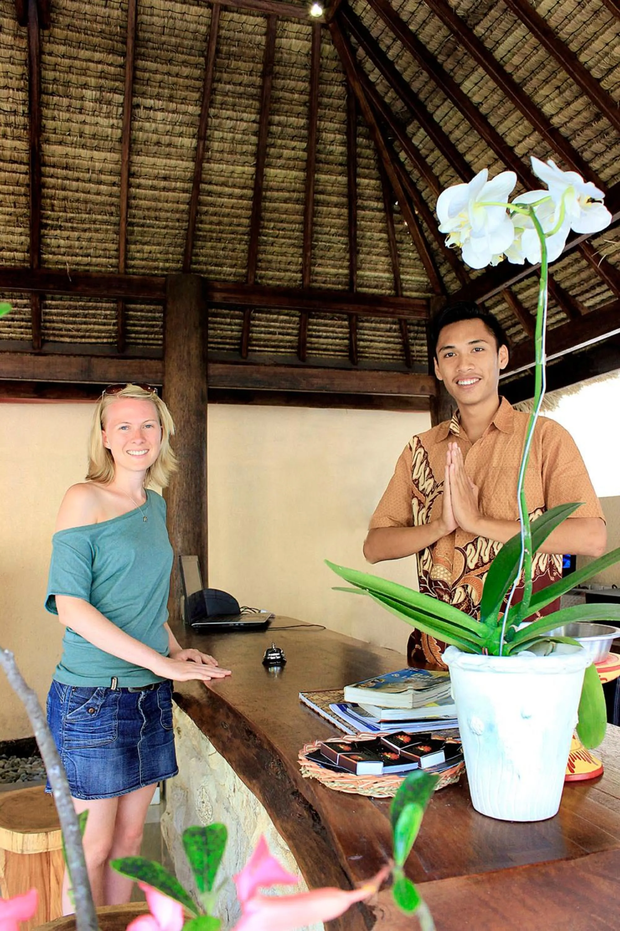 Lobby or reception in Alam Mimpi Hotel