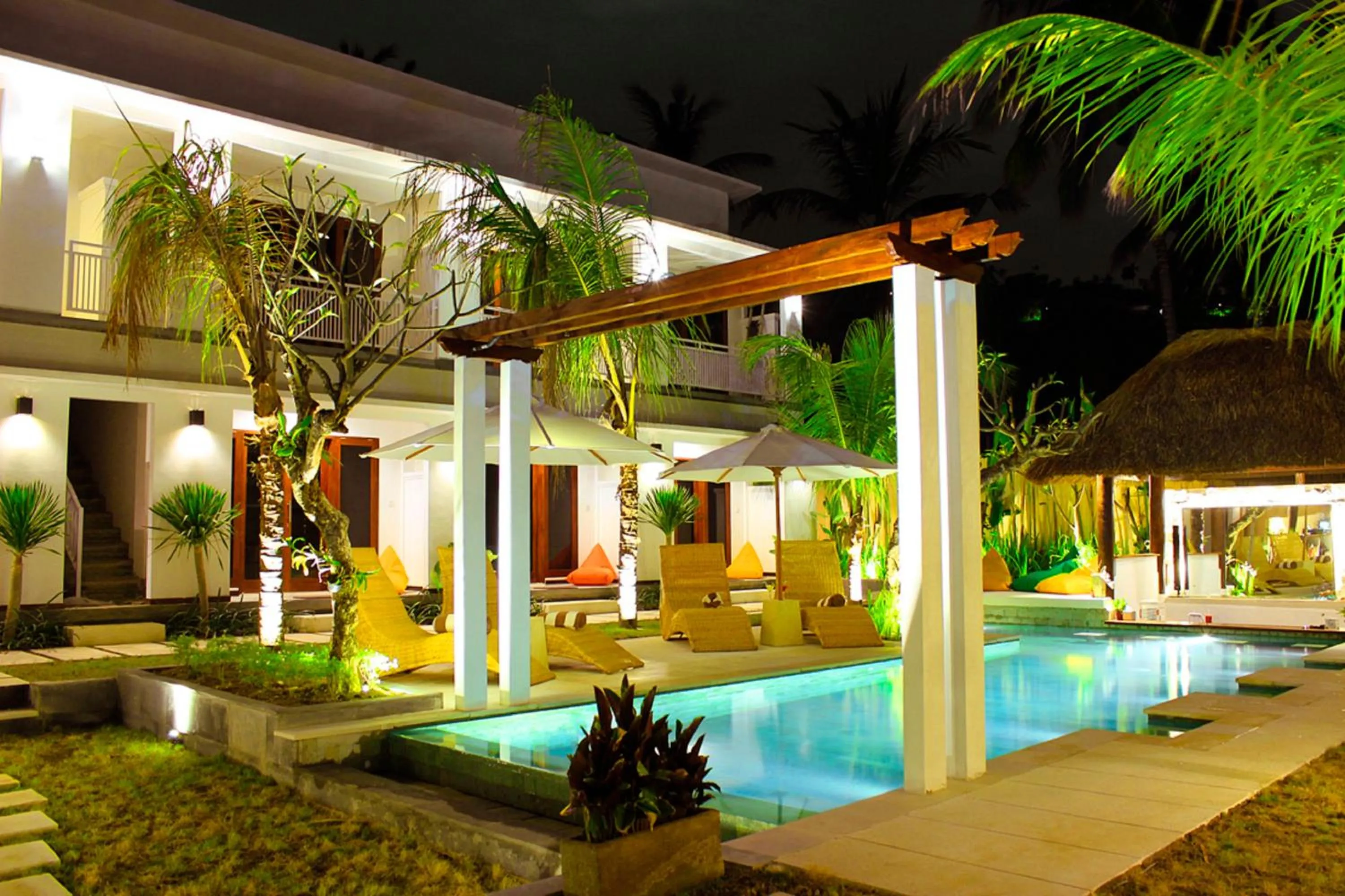 Garden in Alam Mimpi Hotel