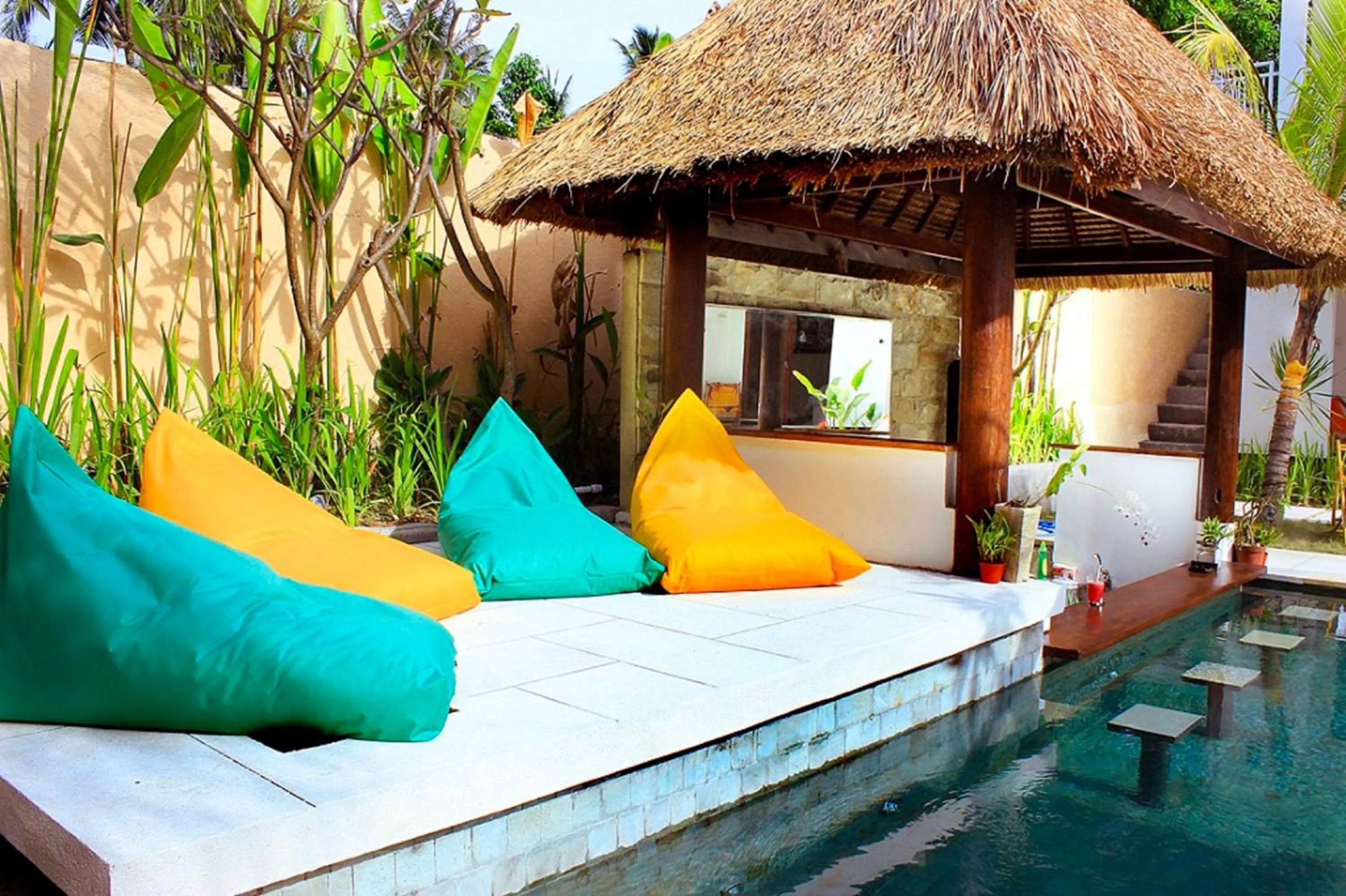 Balcony/Terrace in Alam Mimpi Hotel