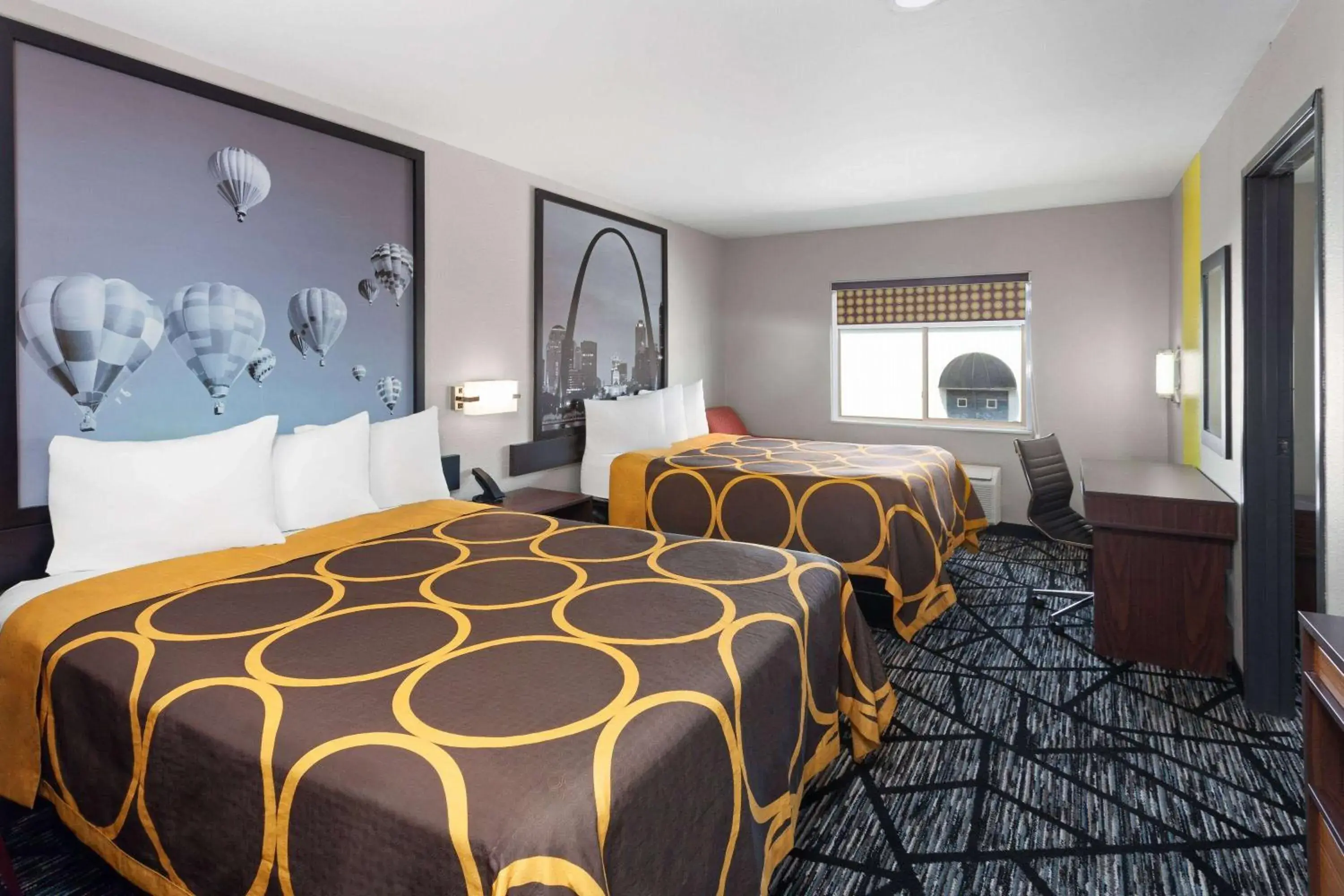 Studio Queen Suite with Two Queen Beds - Non-Smoking in Super 8 by Wyndham Olney Studio Queen Suite with Two Queen Beds - Non-Smoking in Super 8 by Wyndham Olney