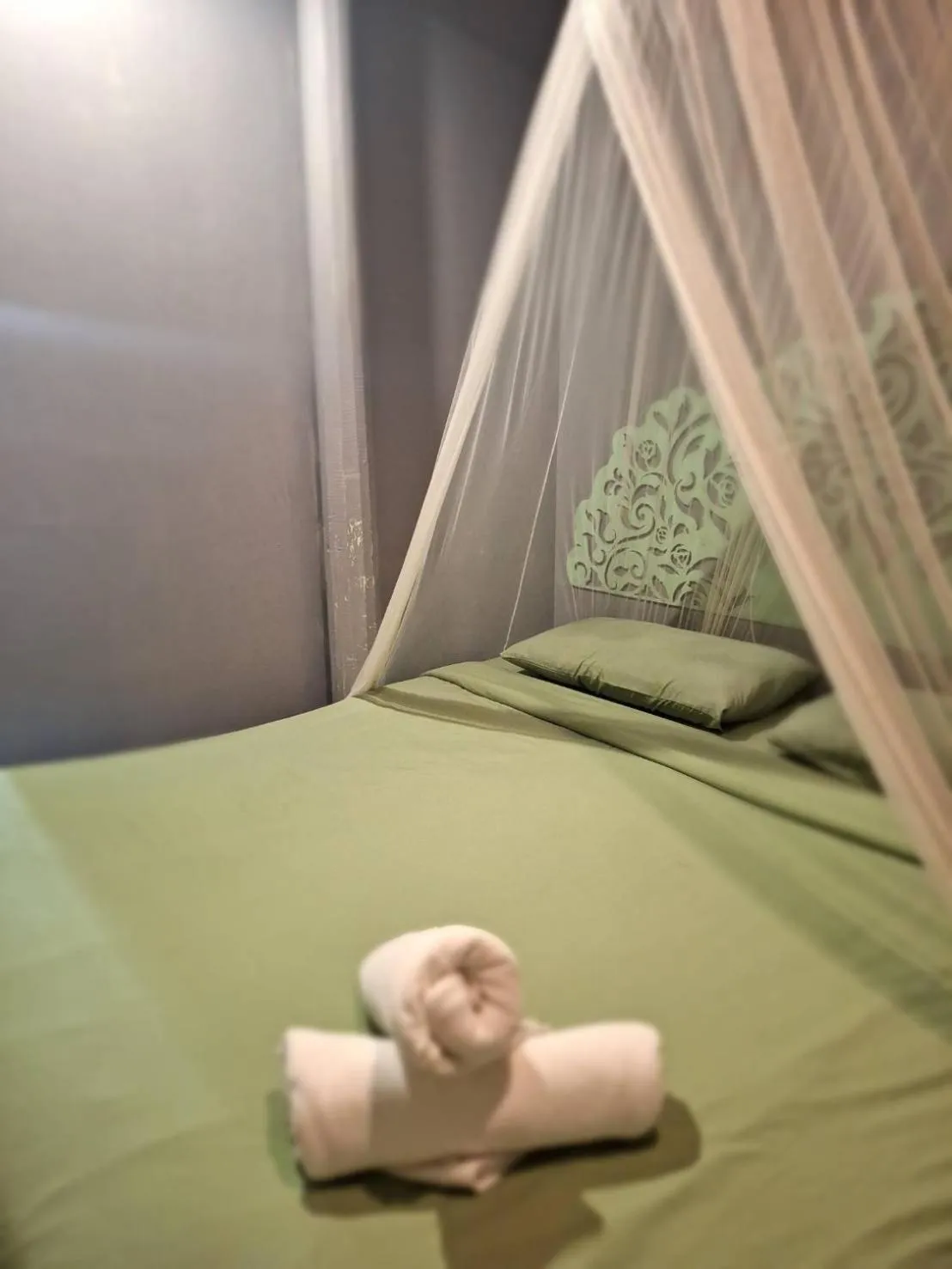 Bed in Baanrak amphawa homestay