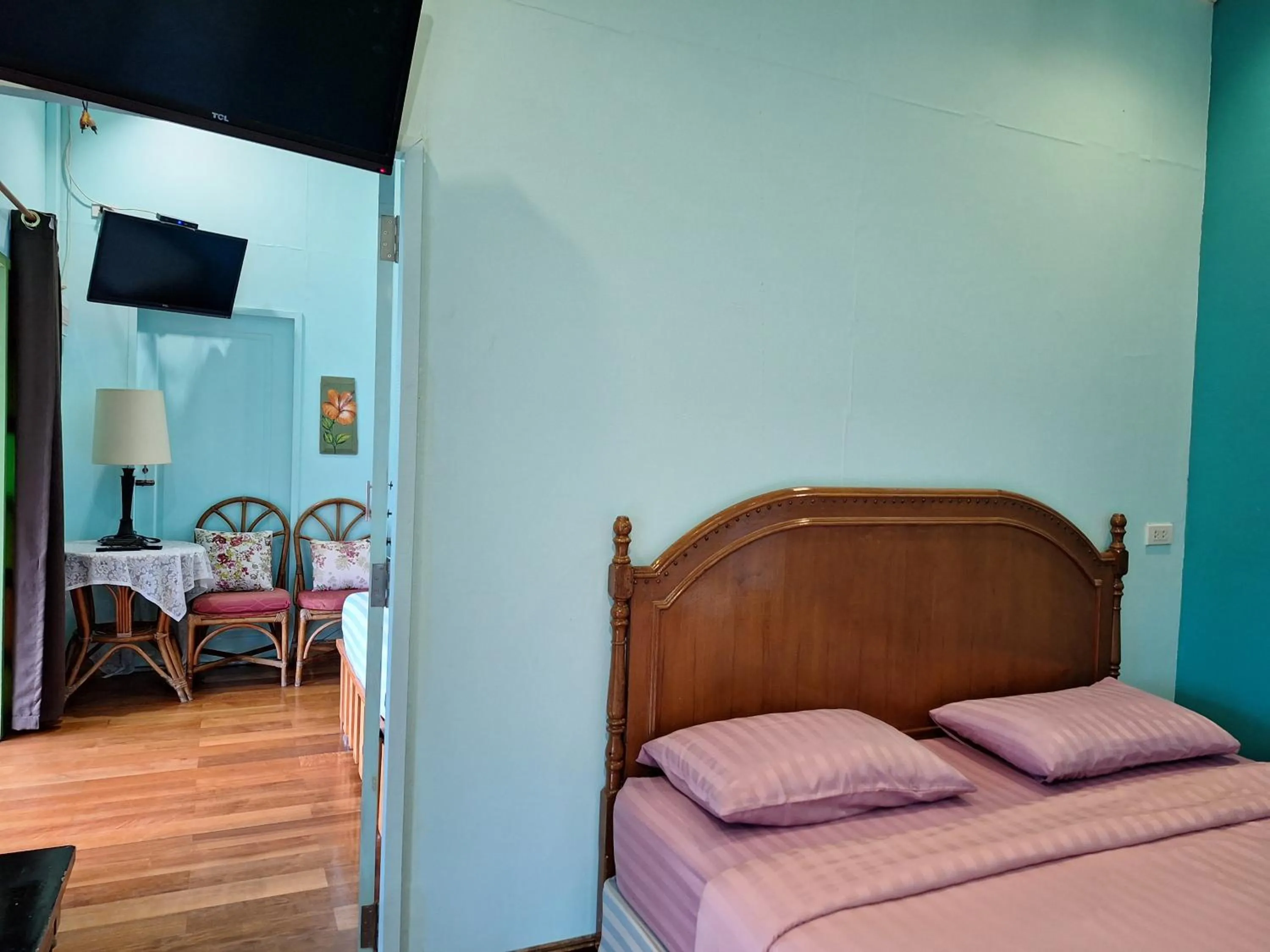 Bed in Baanrak amphawa homestay