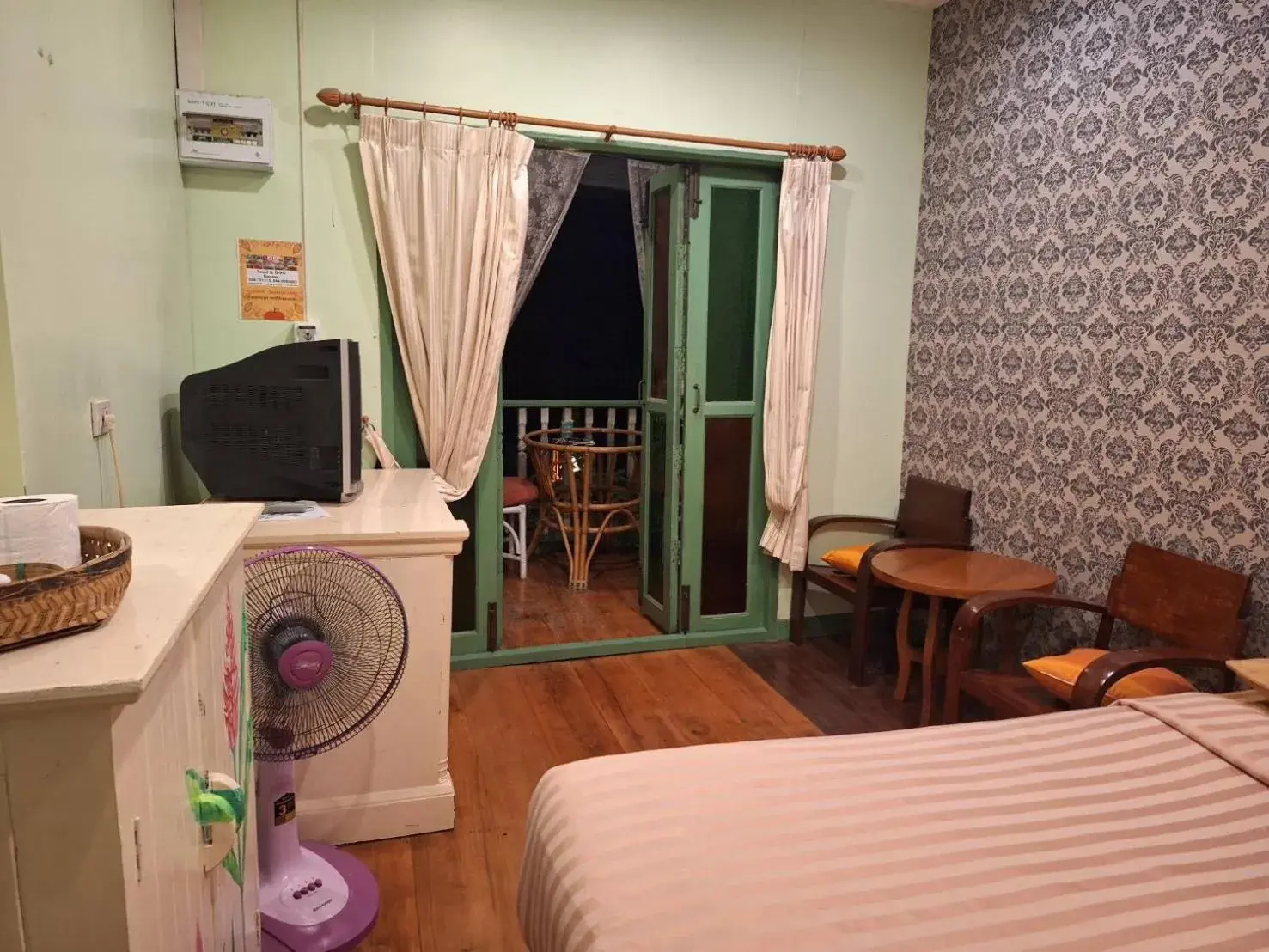 Bed in Baanrak amphawa homestay Bed in Baanrak amphawa homestay