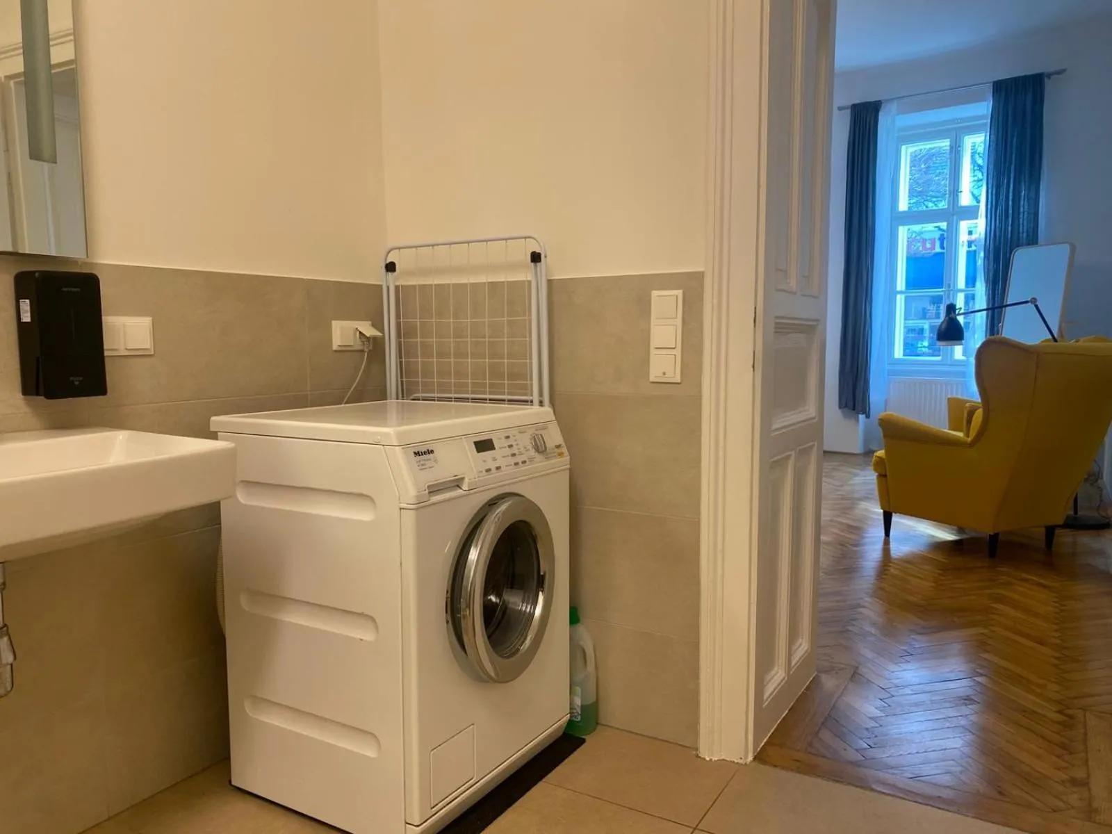 washing machine in Villa Jahn