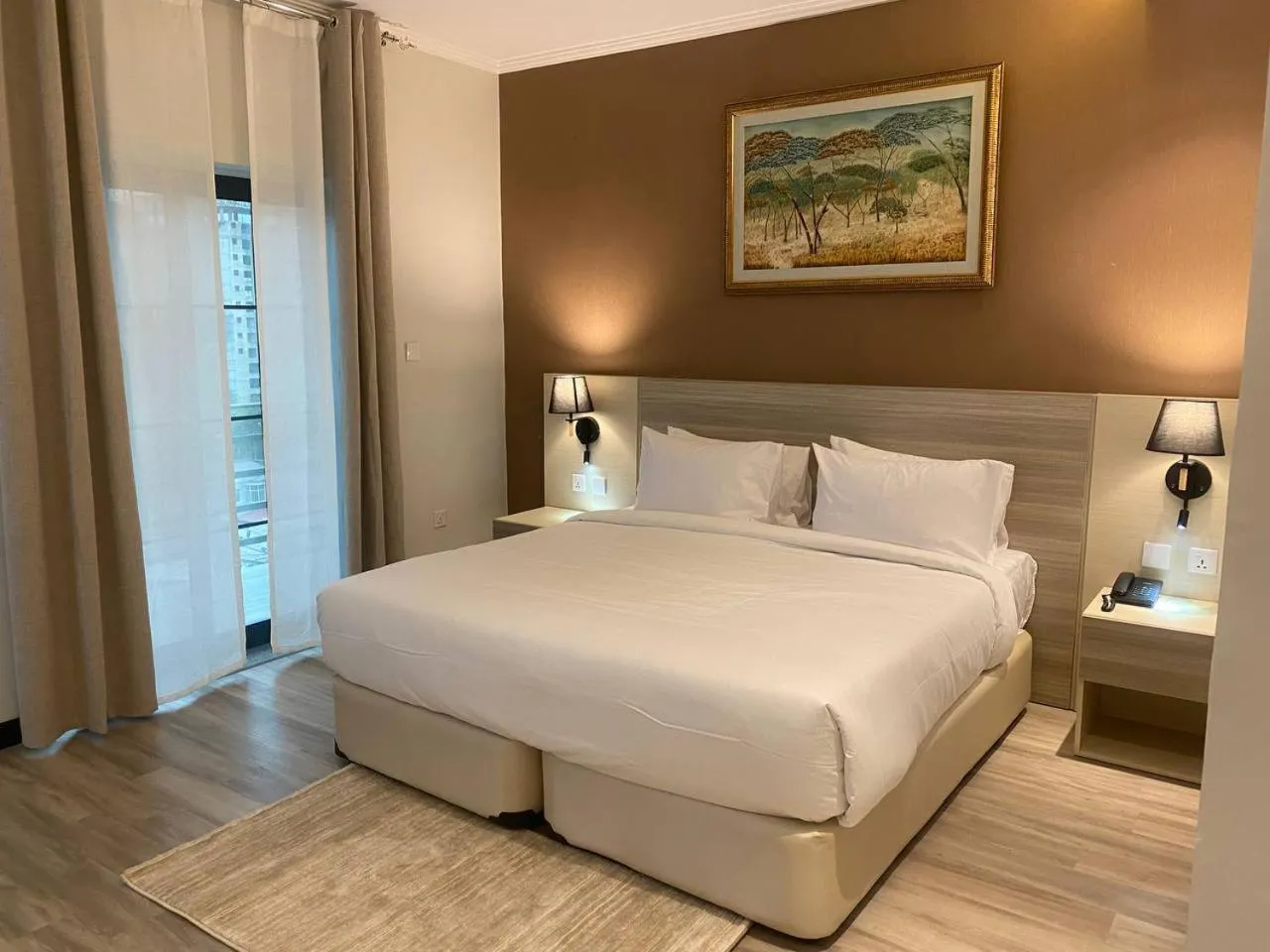 Bed in Bentark Hotel