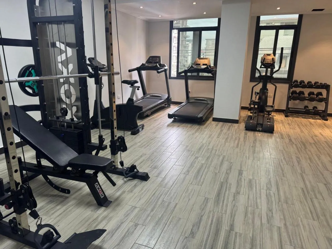 Fitness centre/facilities in Bentark Hotel